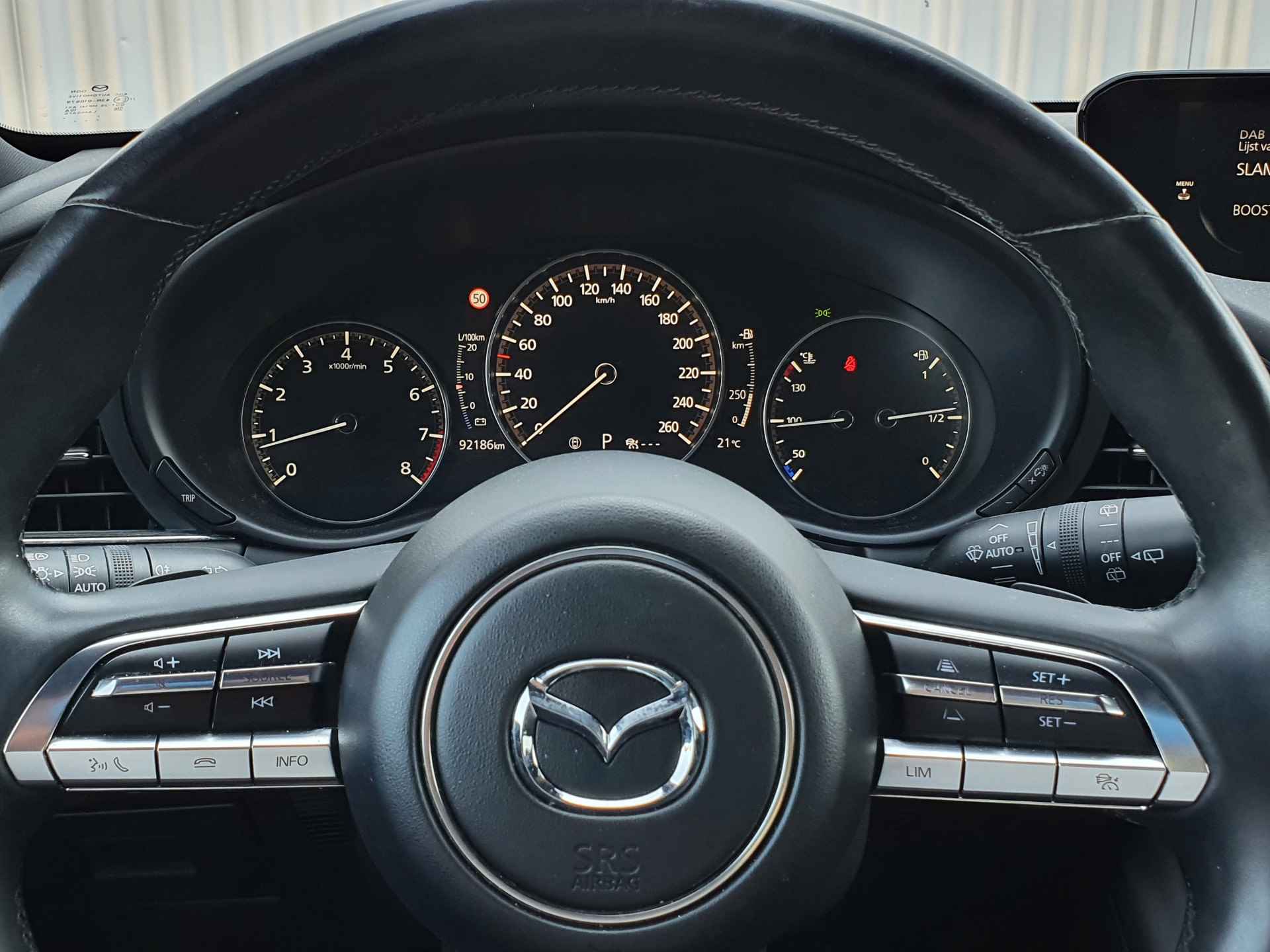 Mazda 3 2.0 Skyactiv-X 180pk | Volleder | Head-up display | BOSE | Adaptieve Cruise | Camera - 9/36