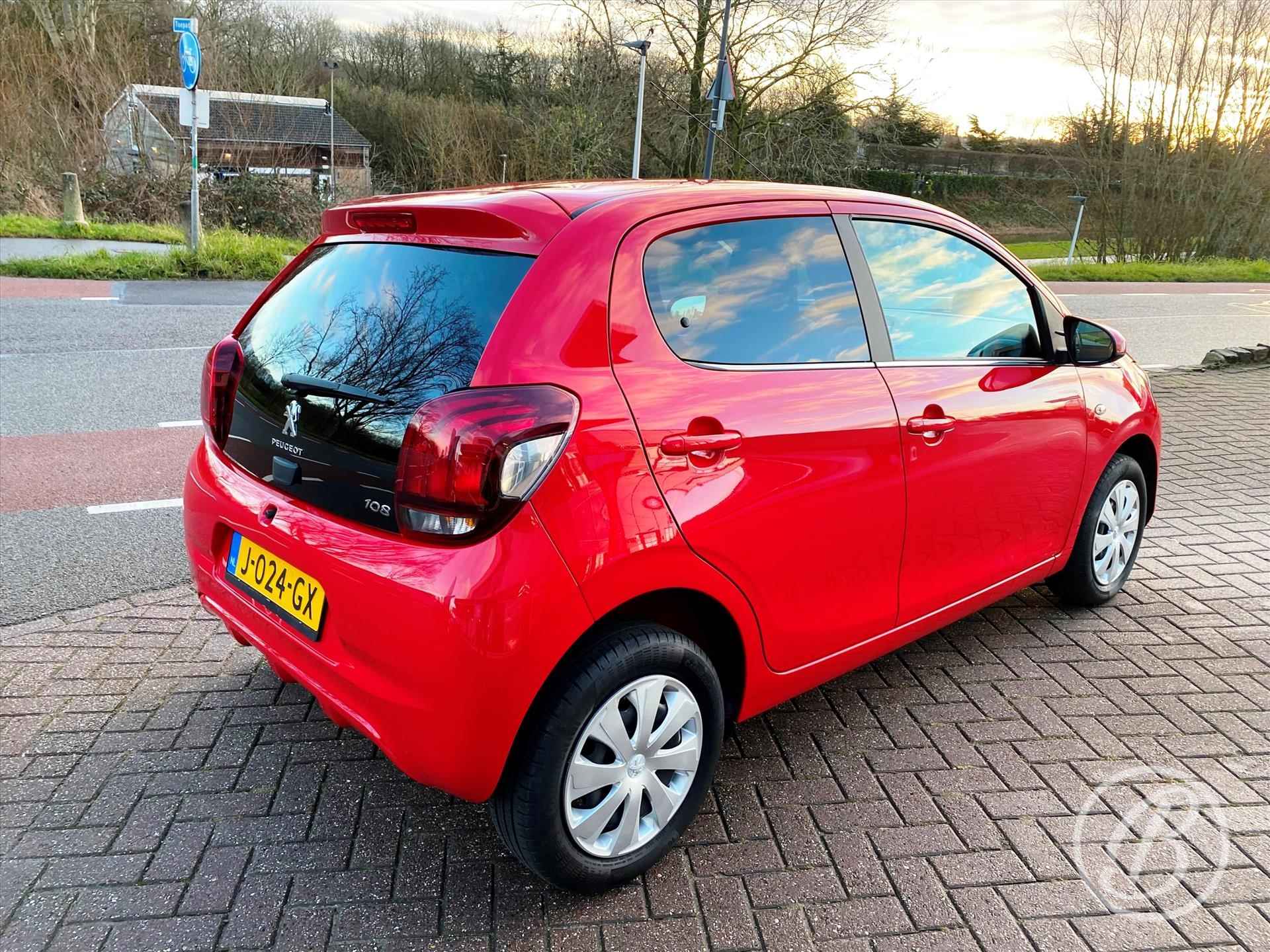 PEUGEOT 108 1.0 e-VTi 72pk 5D Active | airco, radio met bluetooth, aux, usb, elek. ramen en buitenspiegels, getinte ramen, toerenteller, mistlampen - 5/47