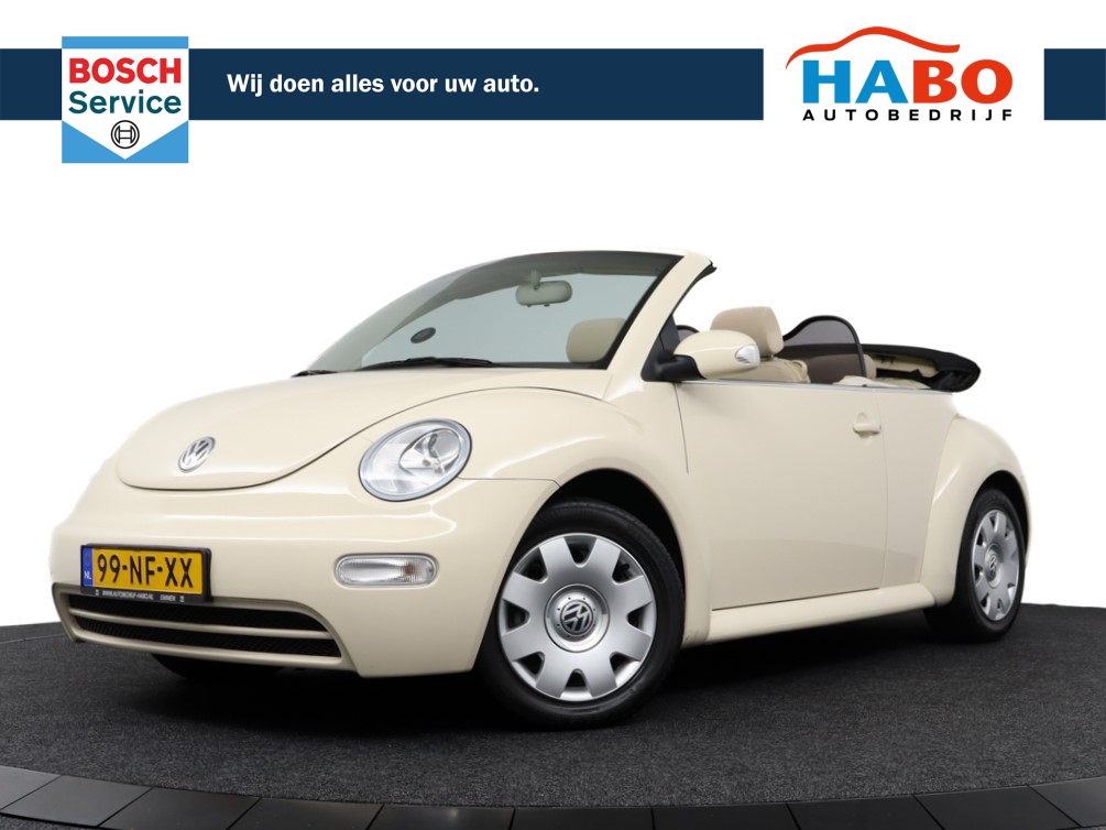 Volkswagen New Beetle 1.6 CABRIOLET AC/CRUISE/ELEKTR.CABRIODAK/ORIGINEEL.NL/53.000KM!