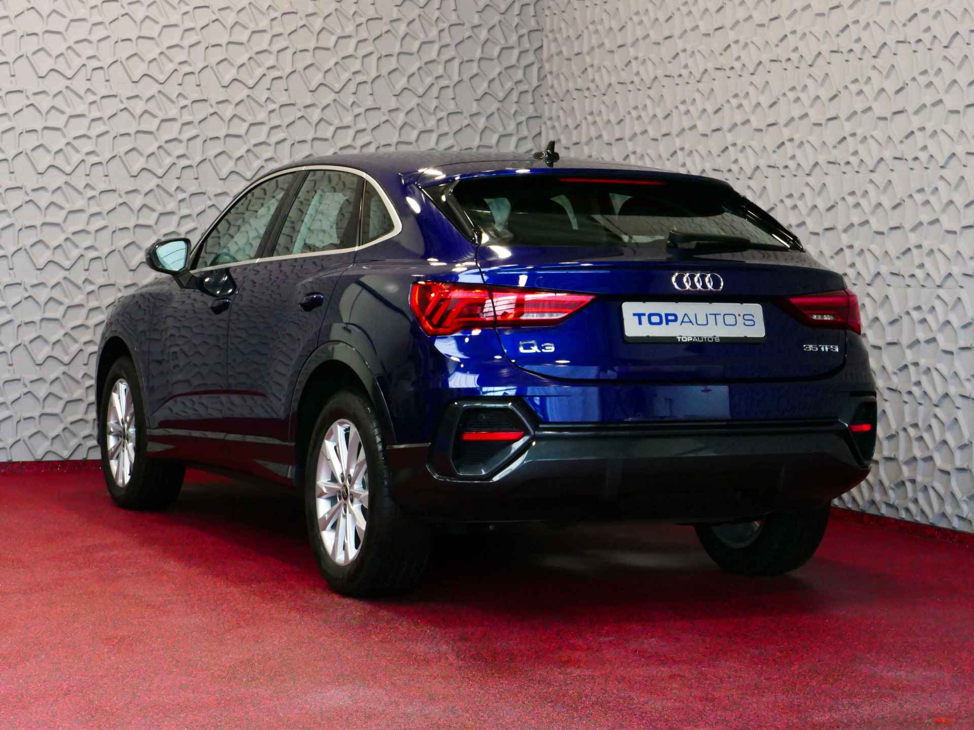 Audi Q3 Sportback 35 TFSI SPORT LINE CARPLAY NAVI LED ECC PDC LMV ADAP.CRUISE STOELVERW. KEYLESS 07/2023 - 3/82