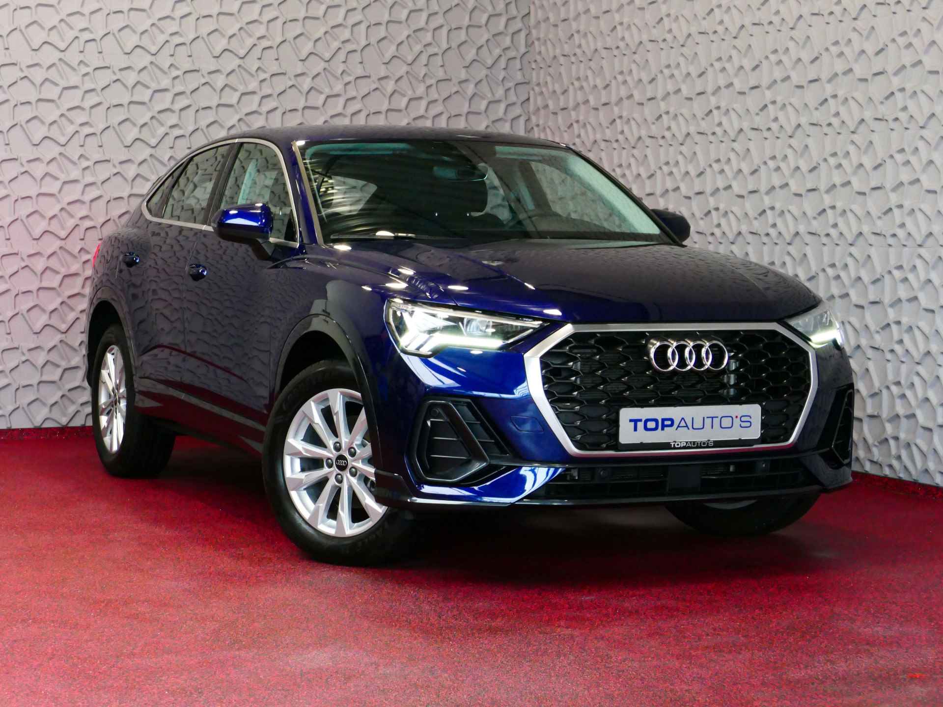 Audi Q3 Sportback 35 TFSI SPORT LINE CARPLAY NAVI LED ECC PDC LMV ADAP.CRUISE STOELVERW. KEYLESS 07/2023 - 55/82