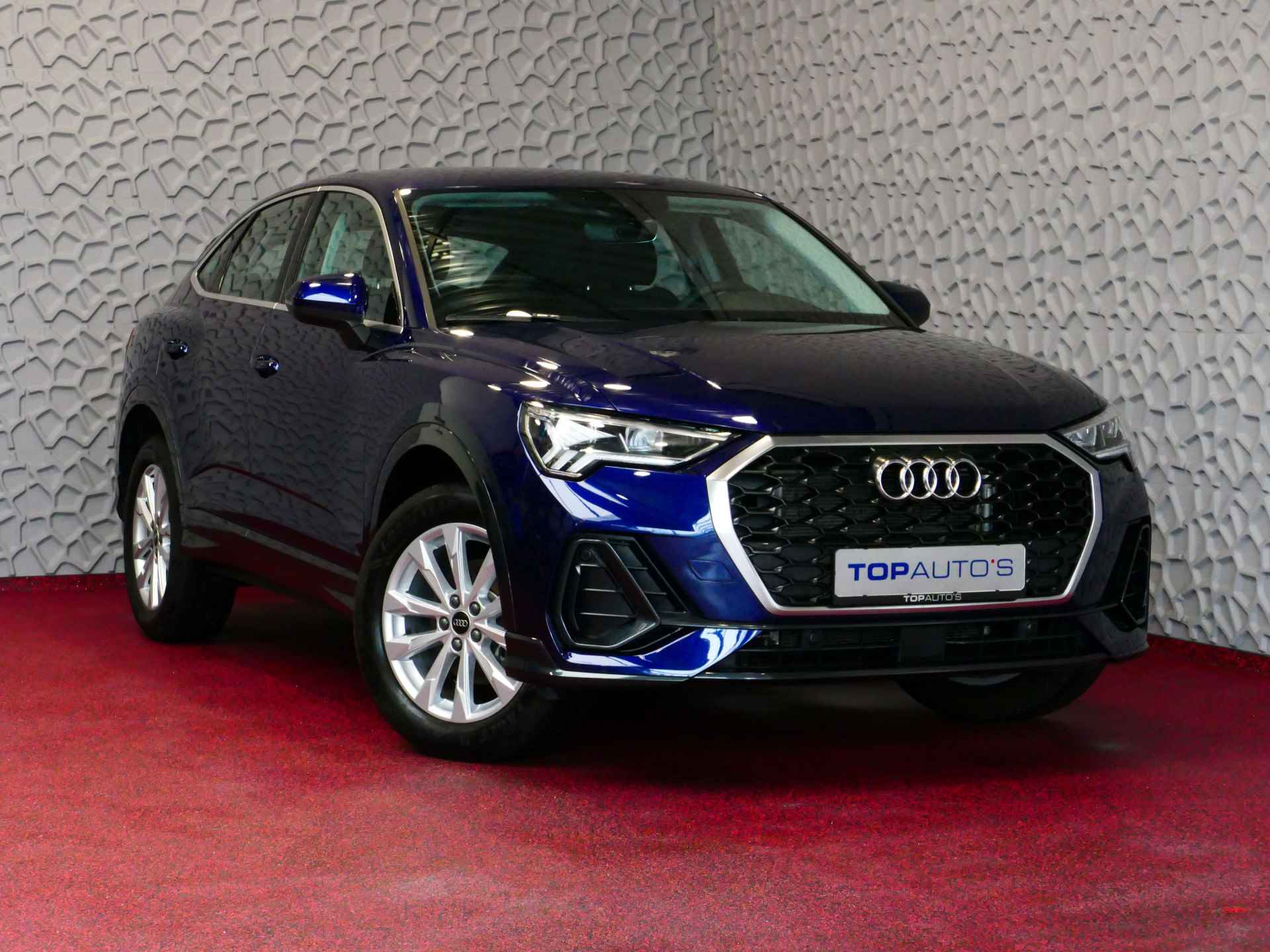 Audi Q3 Sportback 35 TFSI SPORT LINE CARPLAY NAVI LED ECC PDC LMV ADAP.CRUISE STOELVERW. KEYLESS 07/2023 - 56/82