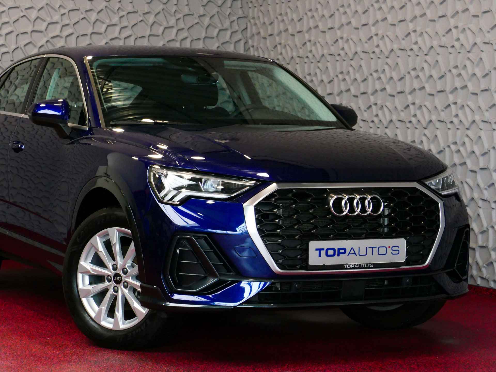 Audi Q3 Sportback 35 TFSI SPORT LINE CARPLAY NAVI LED ECC PDC LMV ADAP.CRUISE STOELVERW. KEYLESS 07/2023 - 58/82