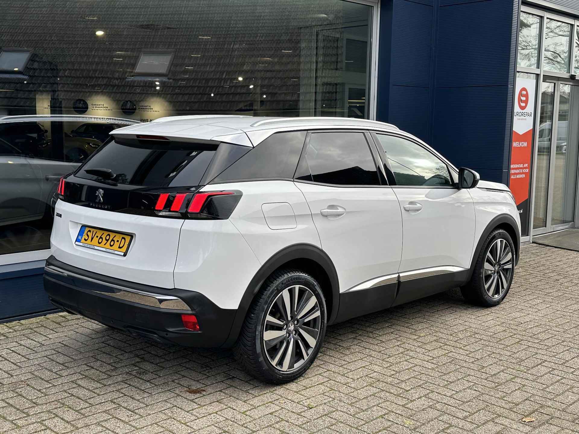 Peugeot 3008 1.2 Turbo 130 PK Allure | Afneembare Trekhaak | Electrische Kofferklep | Keyless Entry | Volleder Interieur met Stoelverwarming| Electrisch verstelbare Bestuurders stoel | Dode hoek Bewaking | - 9/45