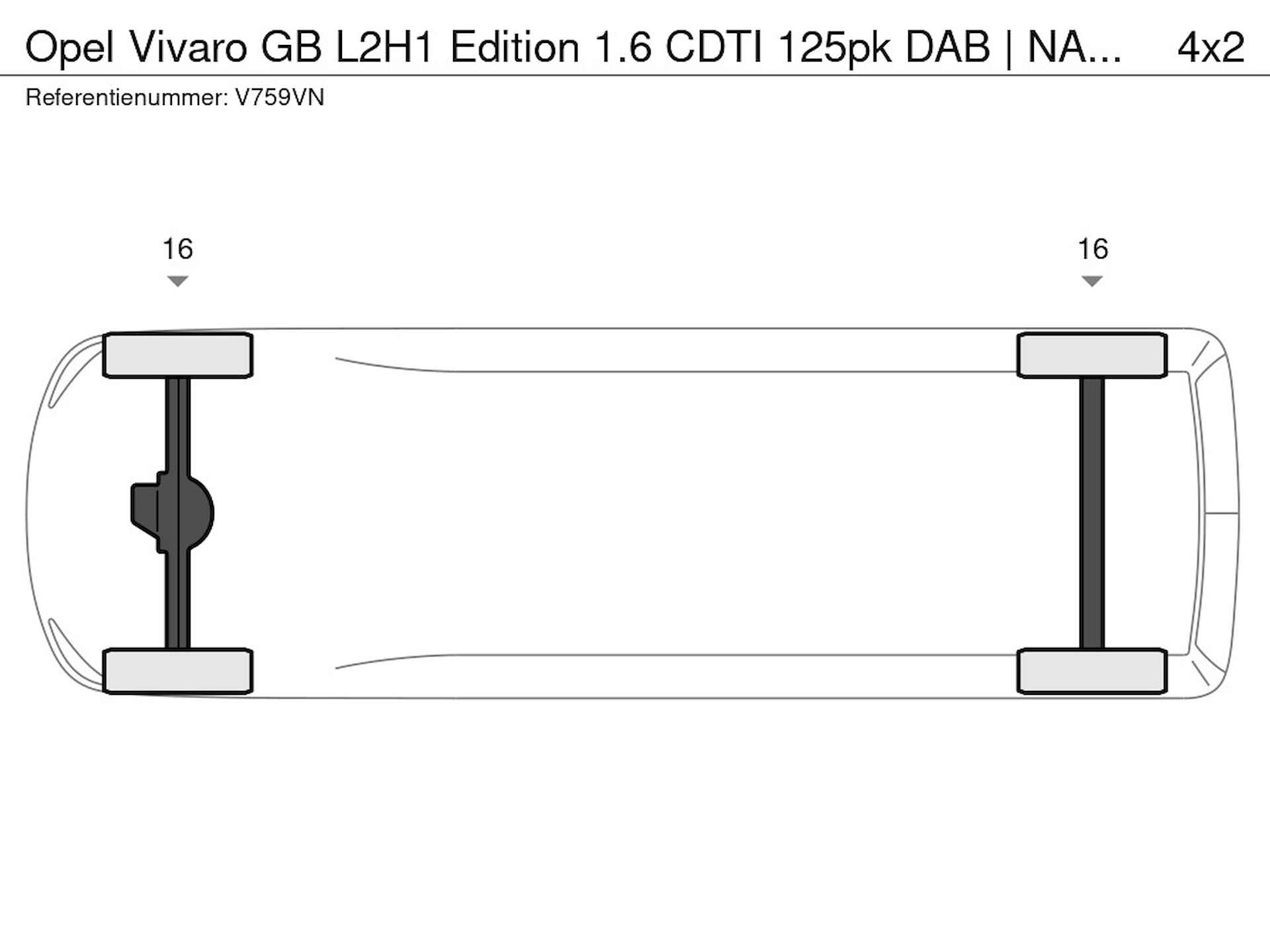 Opel Vivaro GB L2H1 Edition 1.6 CDTI 125pk DAB | NAVI | PDC ACHTER + CAMERA | CRUISE.C | ZIJSCHUIFDEUR L+R | 12 MND GARANTIE - 27/27