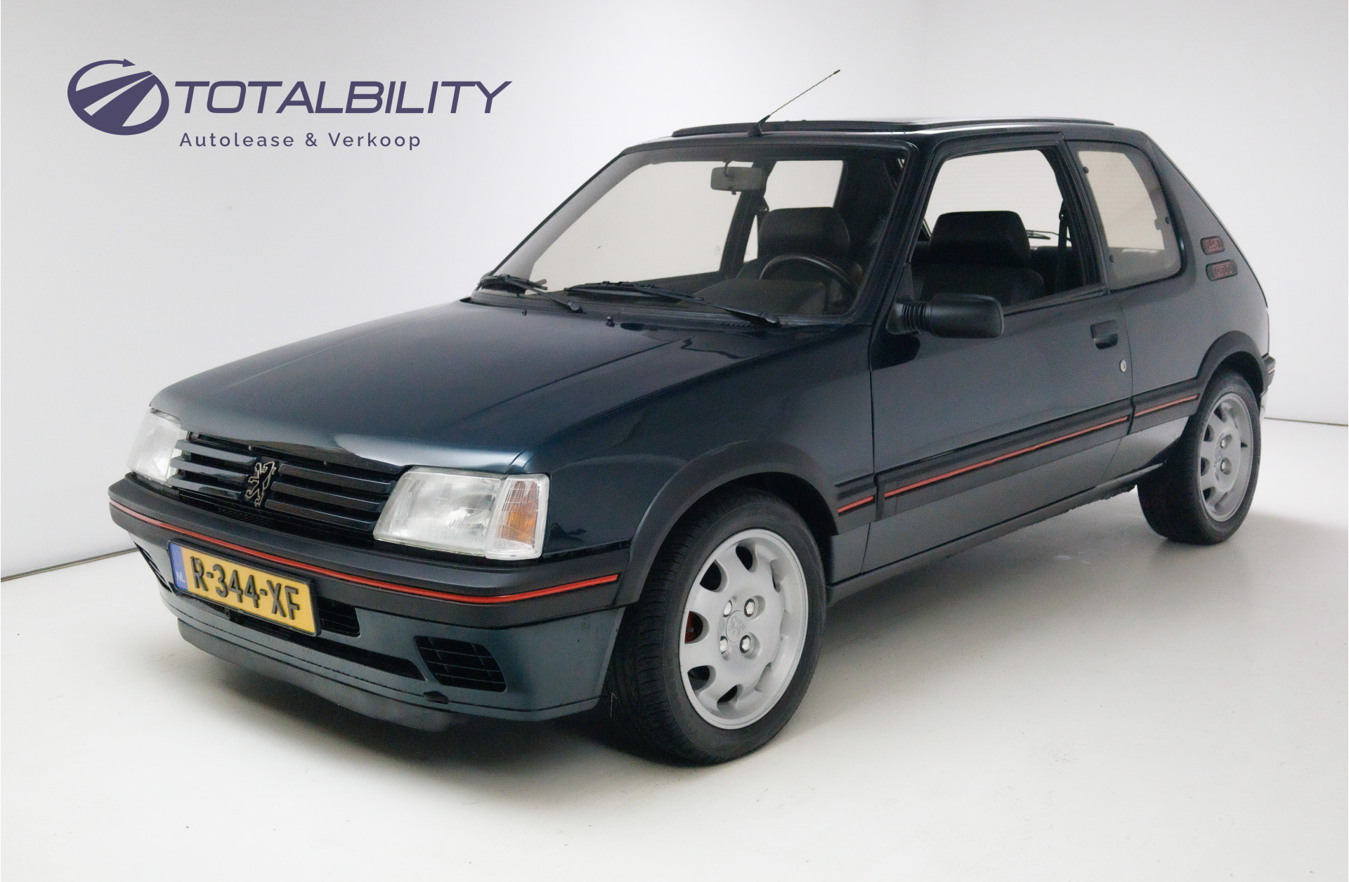 Peugeot 205 1.9 GTI met turbo 160pk Schuifdak, Turbo, Centrale vergrendeling