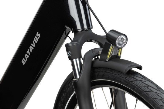 BATAVUS Finez E-Go Power N8 Lage instap Zwart Glans 53cm 2024