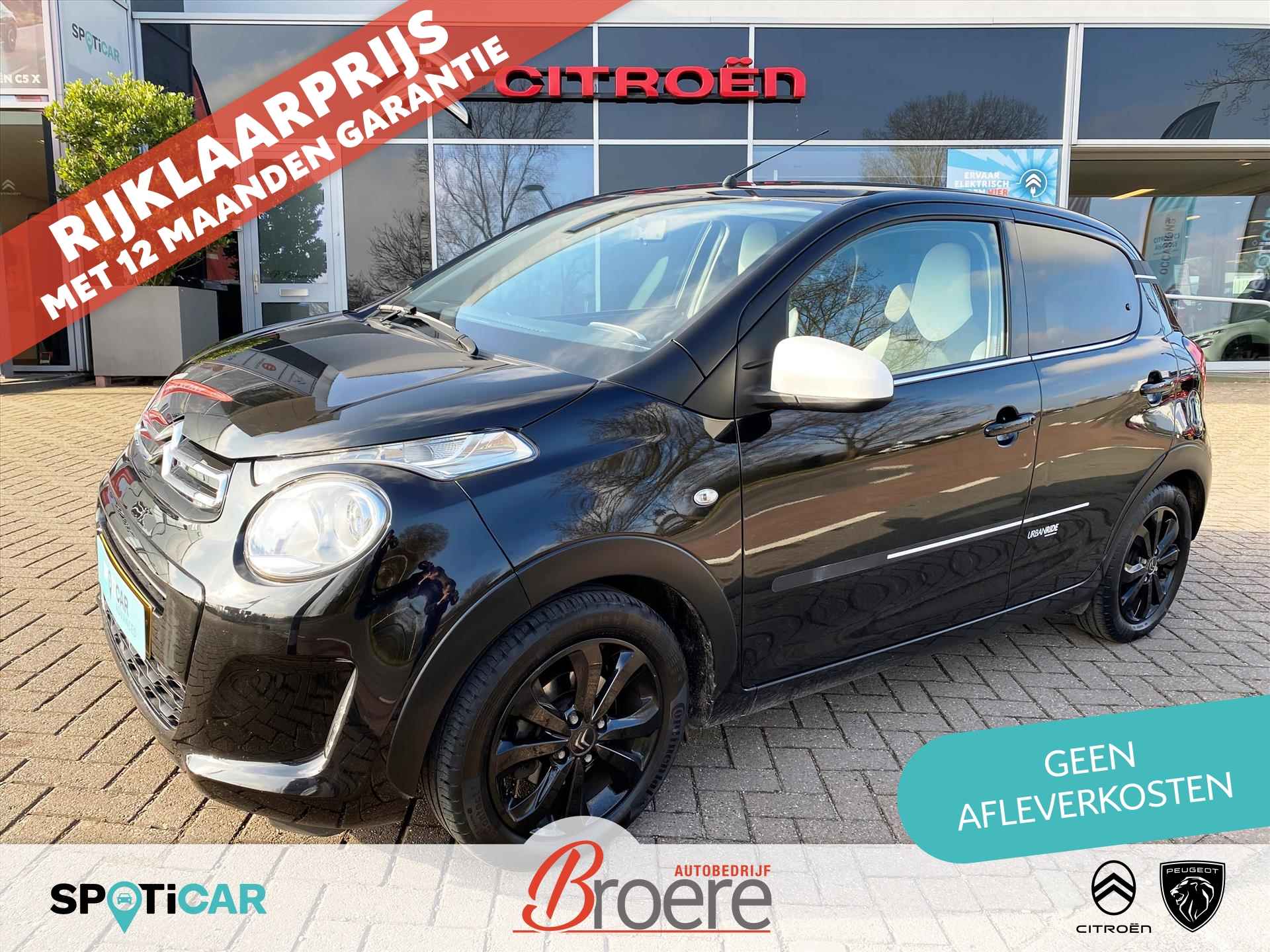 CITROEN C1 1.0 VTi 72PK 5D Urban Ride Shine | airco, touchscreen audio met apple carplay en android auto, camera, 15 inch velgen, dab, getinte ramen