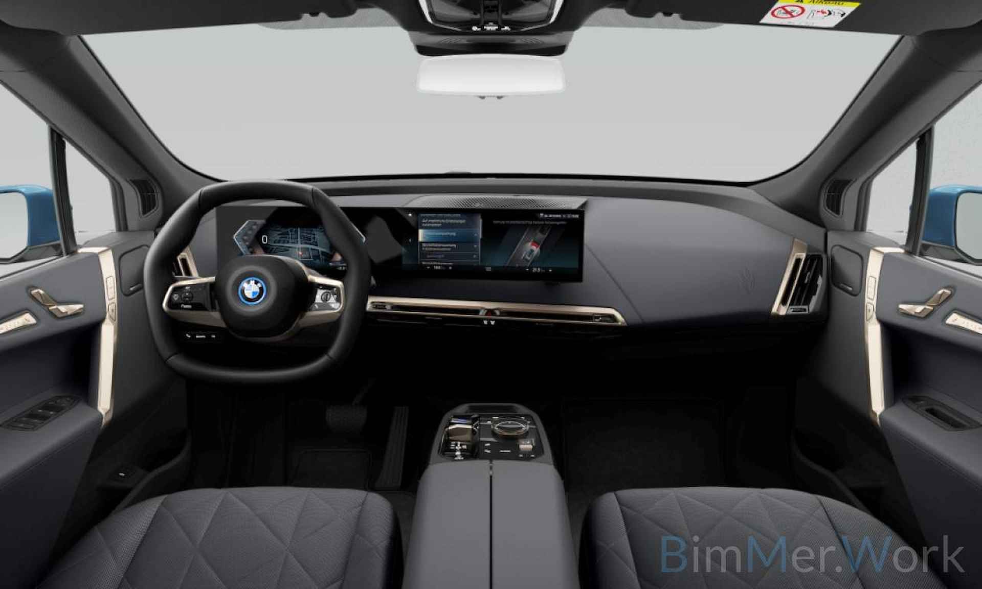 BMW iX xDrive40 Business Edition Plus 77 kWh | Bijtelling 16%| IconicSounds Electric | Comfort Access | Driving Assistant Professional | Harman Kardon | Stoelventilatie | Soft close | Laserlight | Trekhaak | Warmte Comfortpakket voor en - 3/3