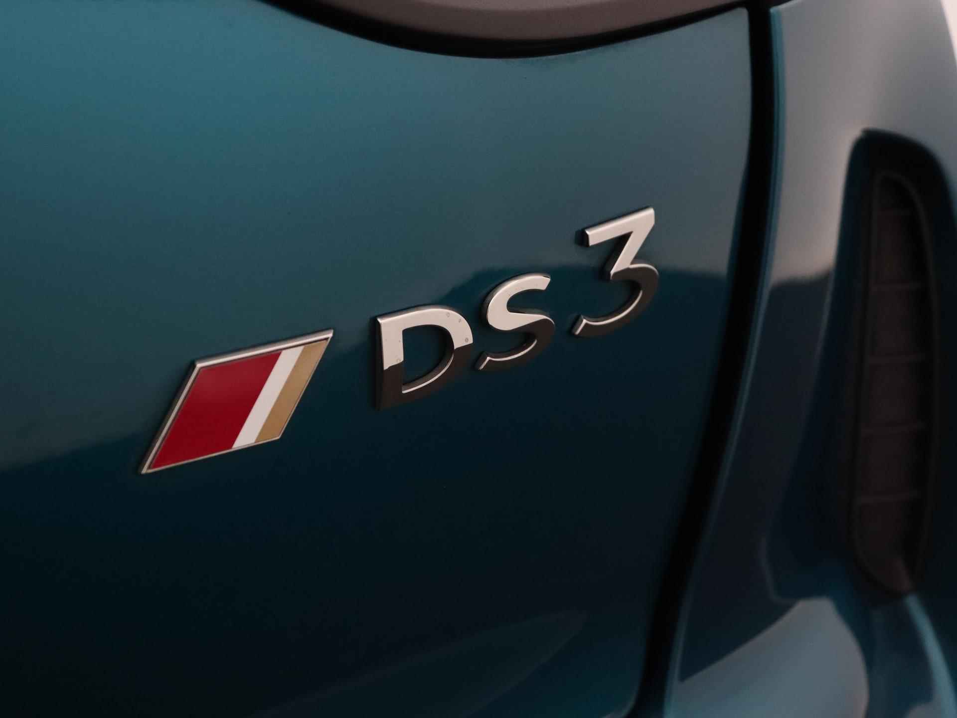 DS 3 Crossback EV 50 kWh E-Tense Performance Line+ 136pk Automaat | Navigatie | Camera | Head Up Display | Dodehoek Detectie | Adaptieve Cruise Control - 16/36
