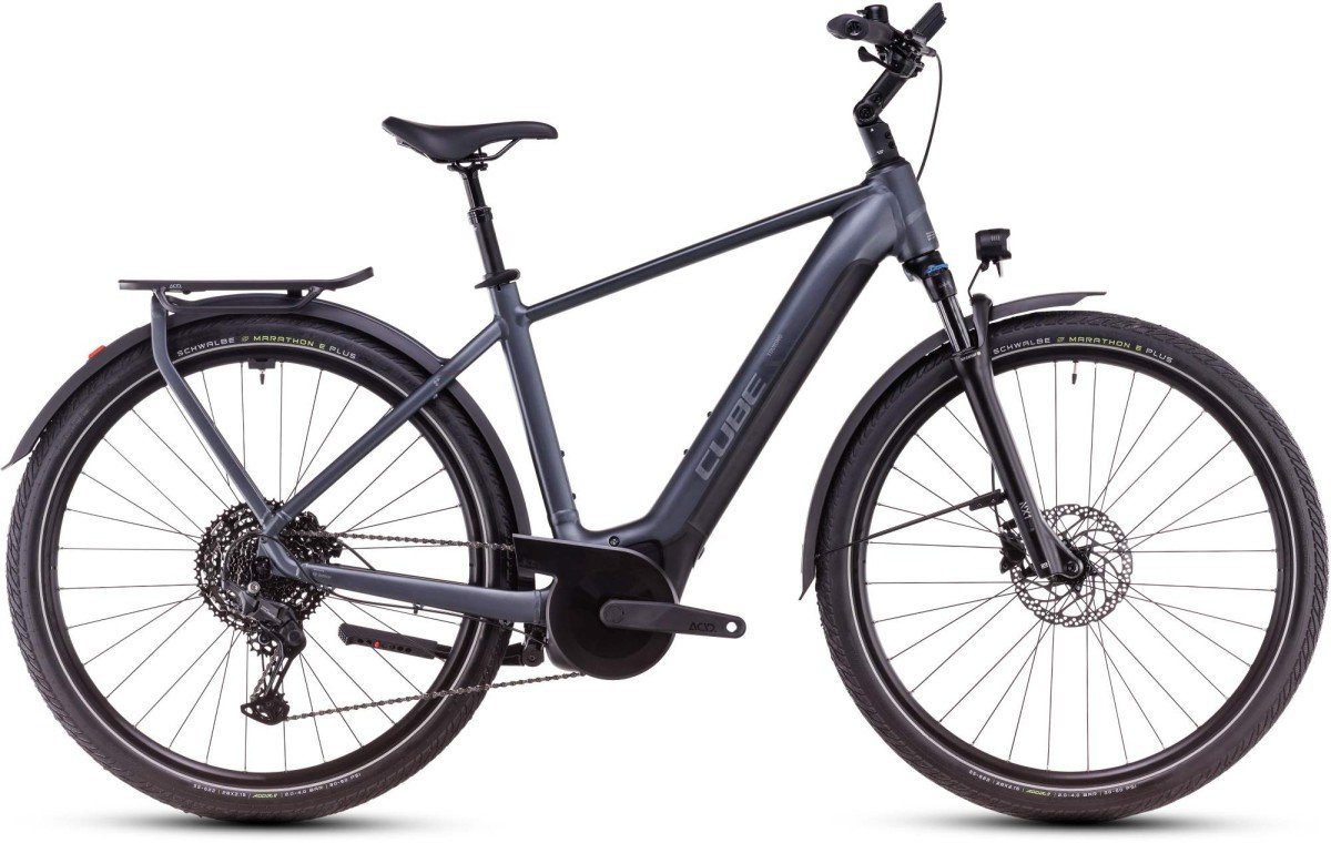 CUBE TOURING HYBRID PRO 625 Heren Metallicgrey/chrome 62cm 2025