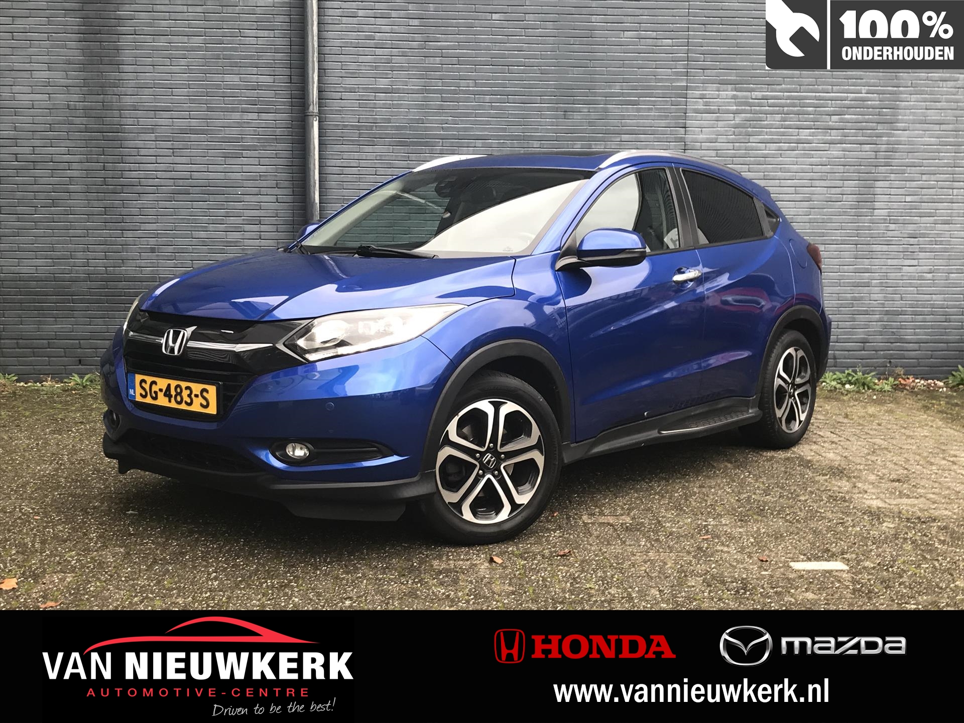 HONDA HR-V 1.5 i-VTEC 130pk Automaat Executive | Panoramisch kantel/schuifdak | Trekhaak | Navigatie | Parkeercamera | Keyless Entry | LED Verlichting |