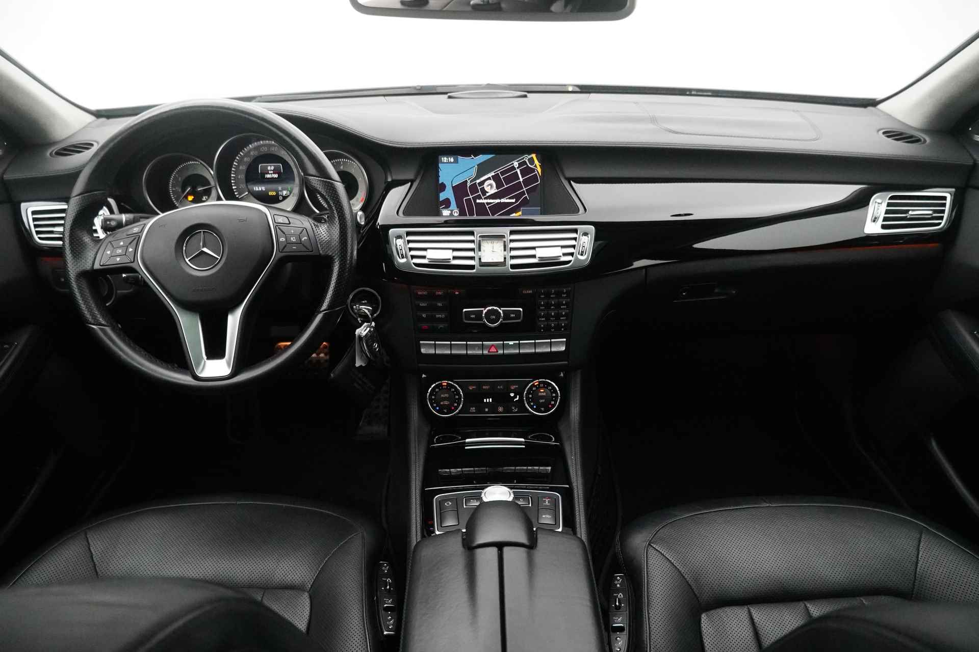 Mercedes-Benz CLS-Klasse Shooting Brake BWJ 2013 408PK 500 4-Matic NAVI / CLIMA / CRUISE / LMV / PDC / LEDER / PANORAMADAK / LUCHTVERING / THERMOTRONIC / STOELVERWARMING - 14/35