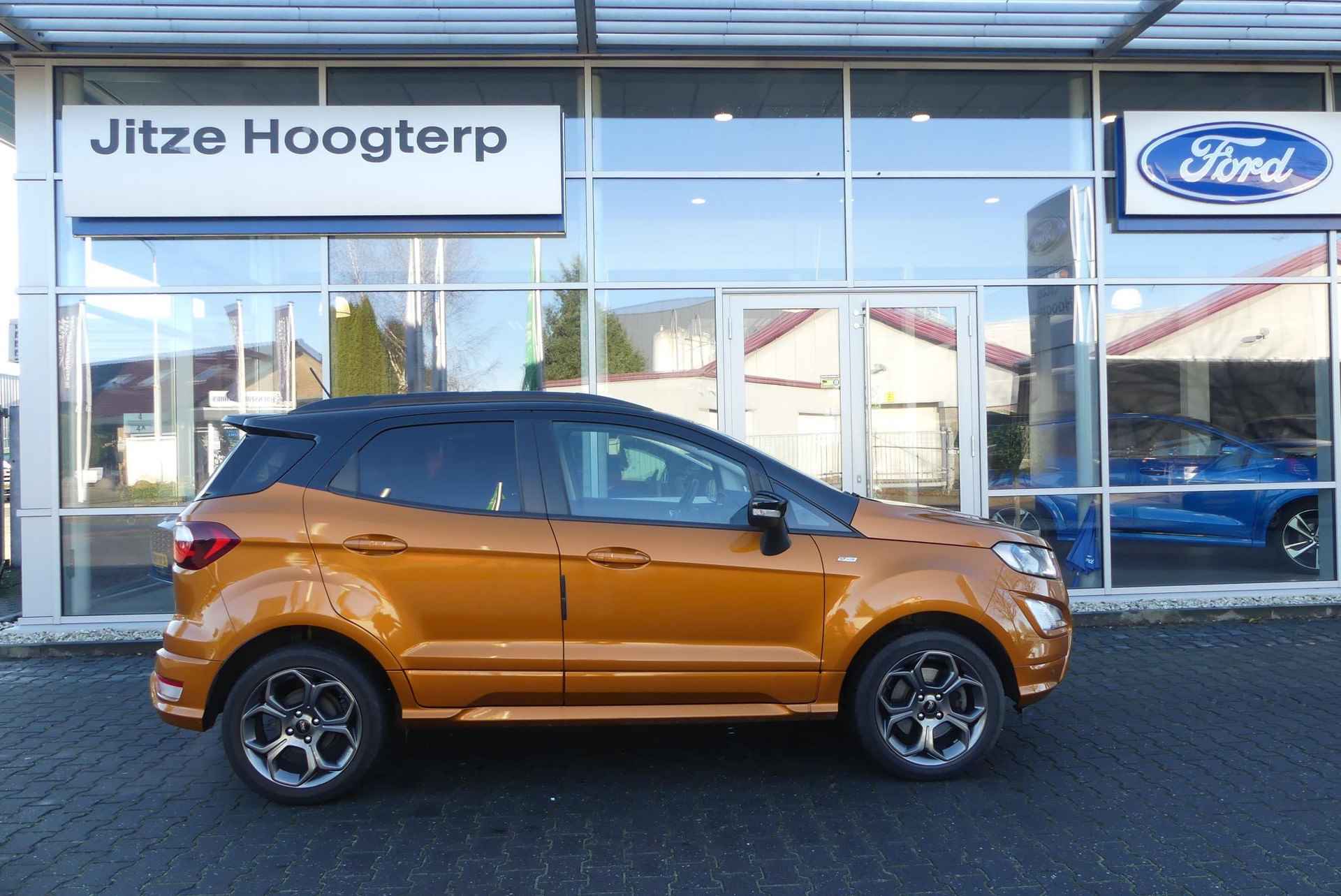 Ford EcoSport 1.0 EcoBoost ST-Line Black AUTOMAAT.NAVI.TWO TONE.CAMERA.WINTERPACK.B&O.47308KM. - 3/14