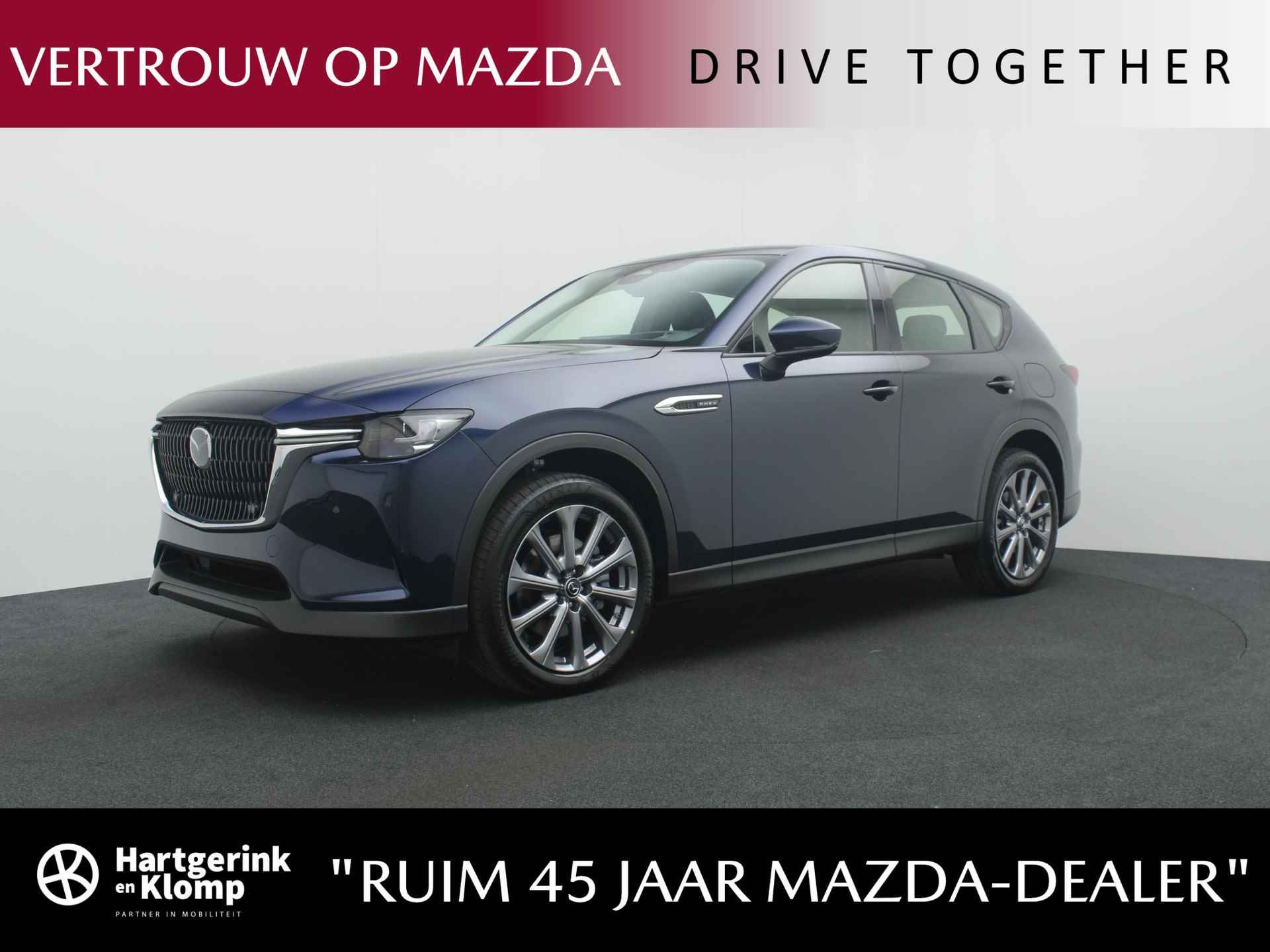 Mazda CX-60 2.5 E-SKYACTIV PHEV Exclusive-Line 4WD automaat | voorraad voordeel | rijklaar | direct leverbaar - 1/51