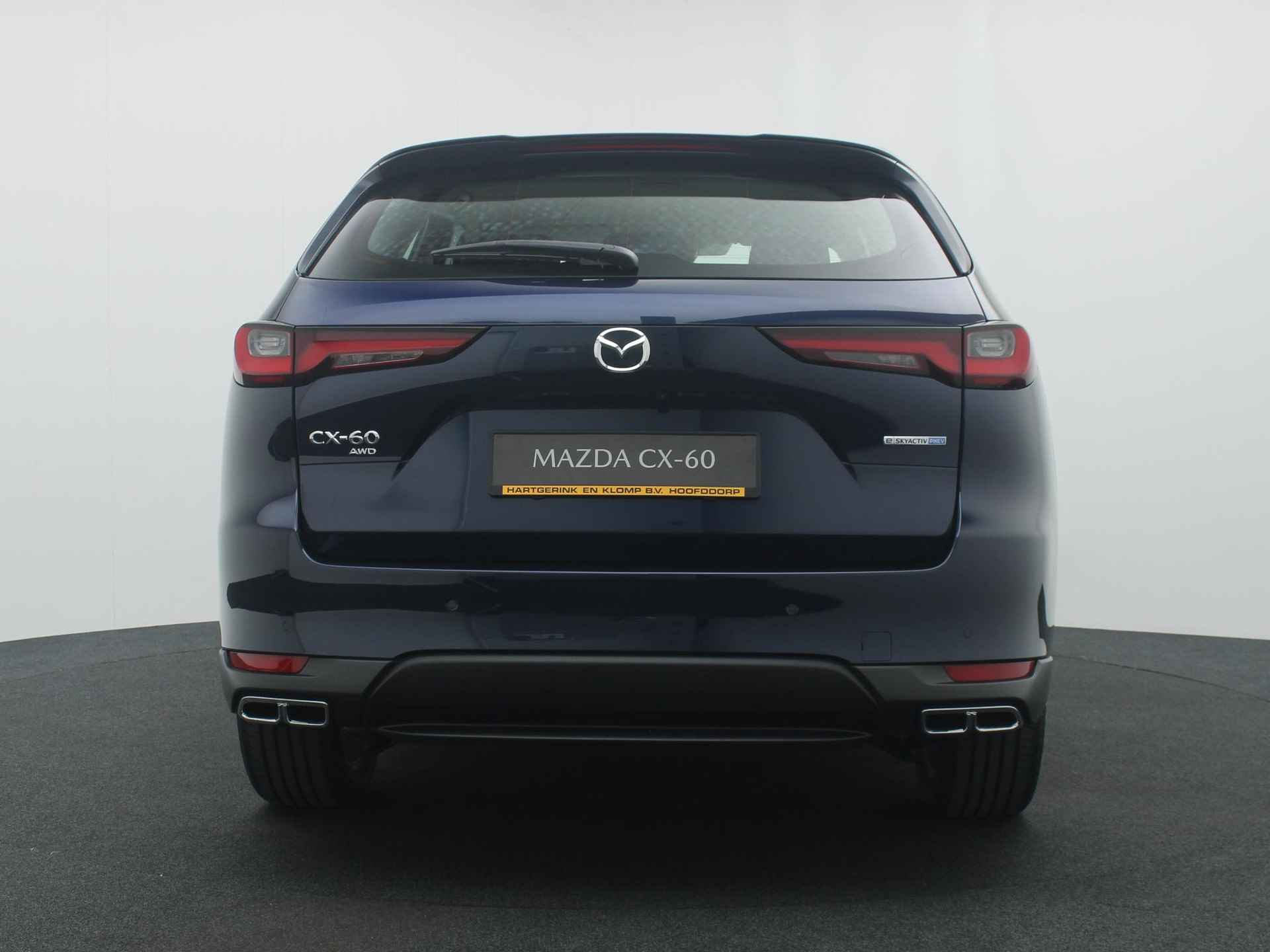 Mazda CX-60 2.5 E-SKYACTIV PHEV Exclusive-Line 4WD automaat | voorraad voordeel | rijklaar | direct leverbaar - 5/51