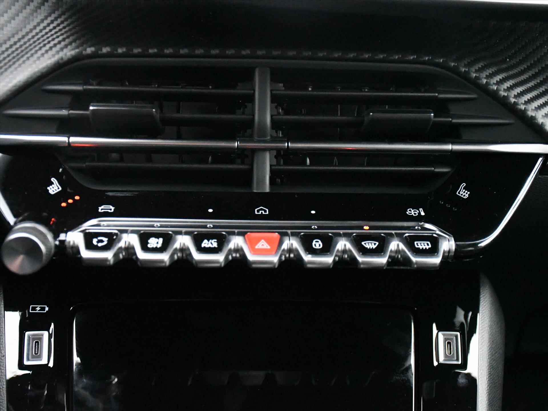 Peugeot e-2008 Allure EV 54kWh 156pk ADAPT. CRUISE | CAM. VOOR + ACHTER | NAVI | STOELVERW. | DODE HOEK | KEYLESS - 19/32