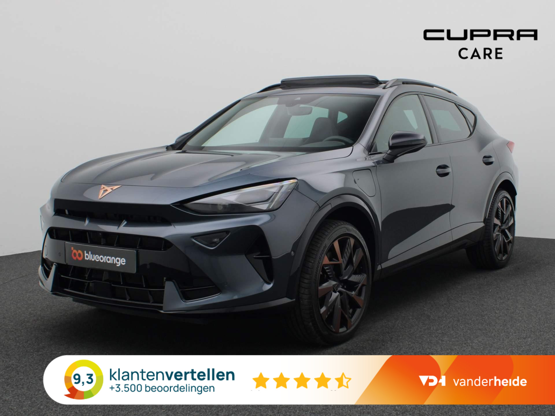 CUPRA Formentor 1.5 TSI e-Hybrid VZ Performance Trekhaak, Led matrix, 360 gr. camera, side assist, adaptive cruise, keyless, schuif-kanteldak, virtual pedal, stuur-stoelverwarming,  19" lichtmetaal