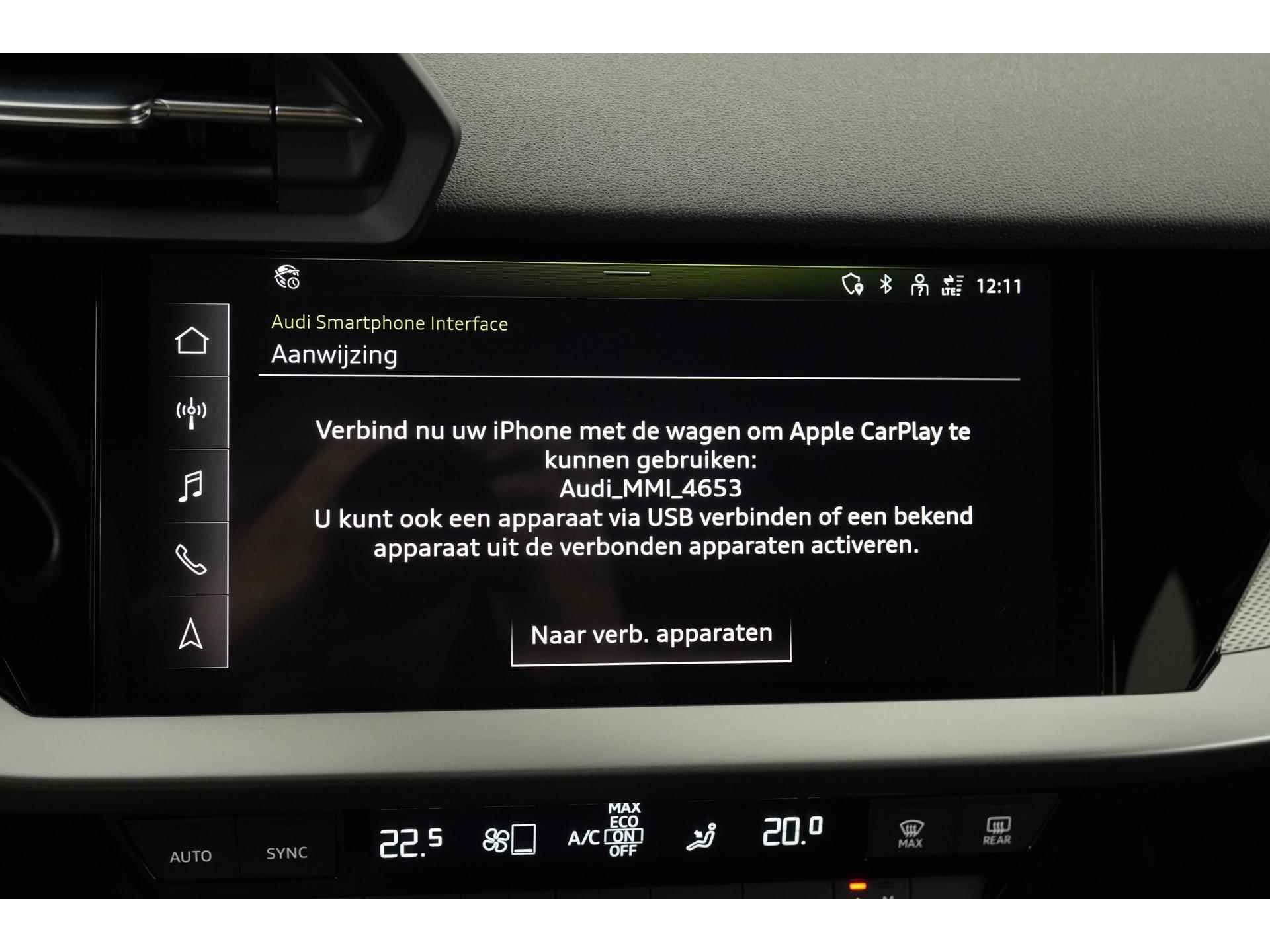 Audi A3 Limousine 30 TFSI S-Line edition Panoramadak | Digital Cockpit | Zondag Open! - 18/44