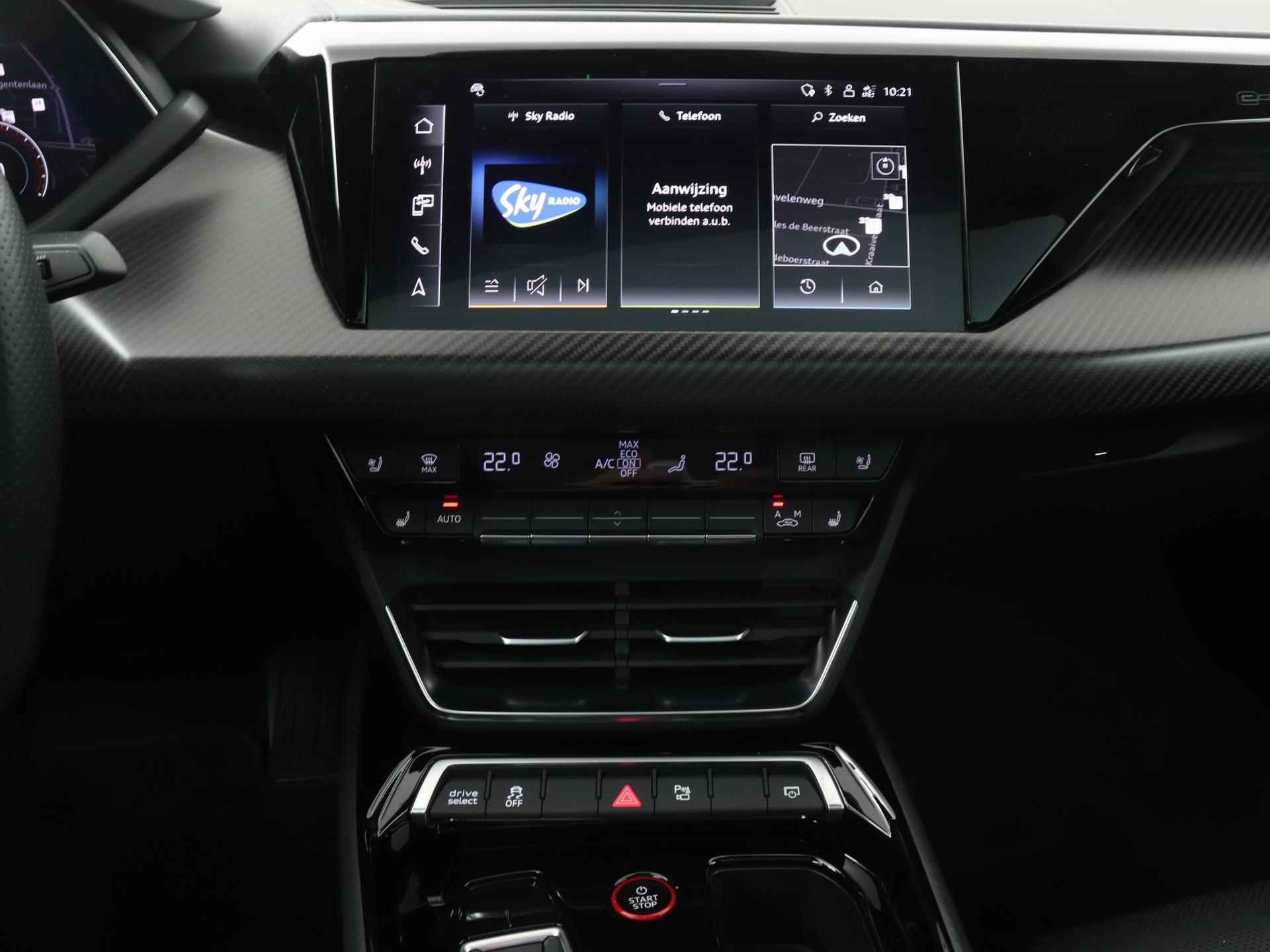 Audi e-tron GT edition ZERO 93 kWh 476 PK | Automaat | Navigatie | Glazen panoramadak | Stoelverwarming | Virtual cockpit | Memory | LED | Lichtmetalen velgen | Elektrische achterklep | Climate control | - 11/26