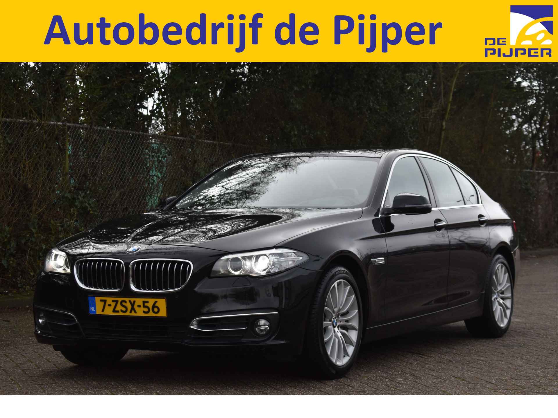 BMW 5 Serie 530d High Executive 261PK Luxury Line | NL-Auto | Headup | Harman/Kardon | Elekt.stoelen memory | Lederen bekleding | Xenon / LED