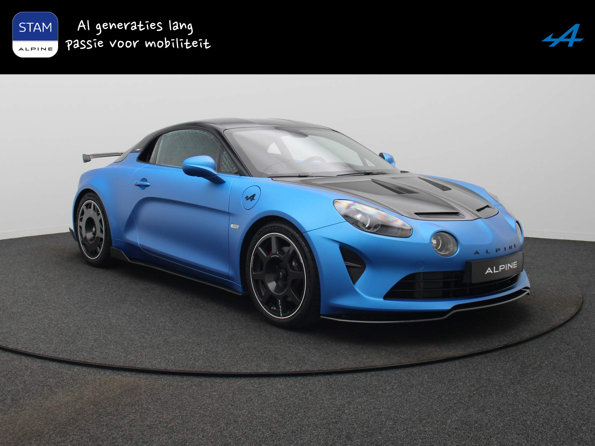 ALPINE A110 R 300pk  Aerocarbon velgen | Focal Premium | UNIEK