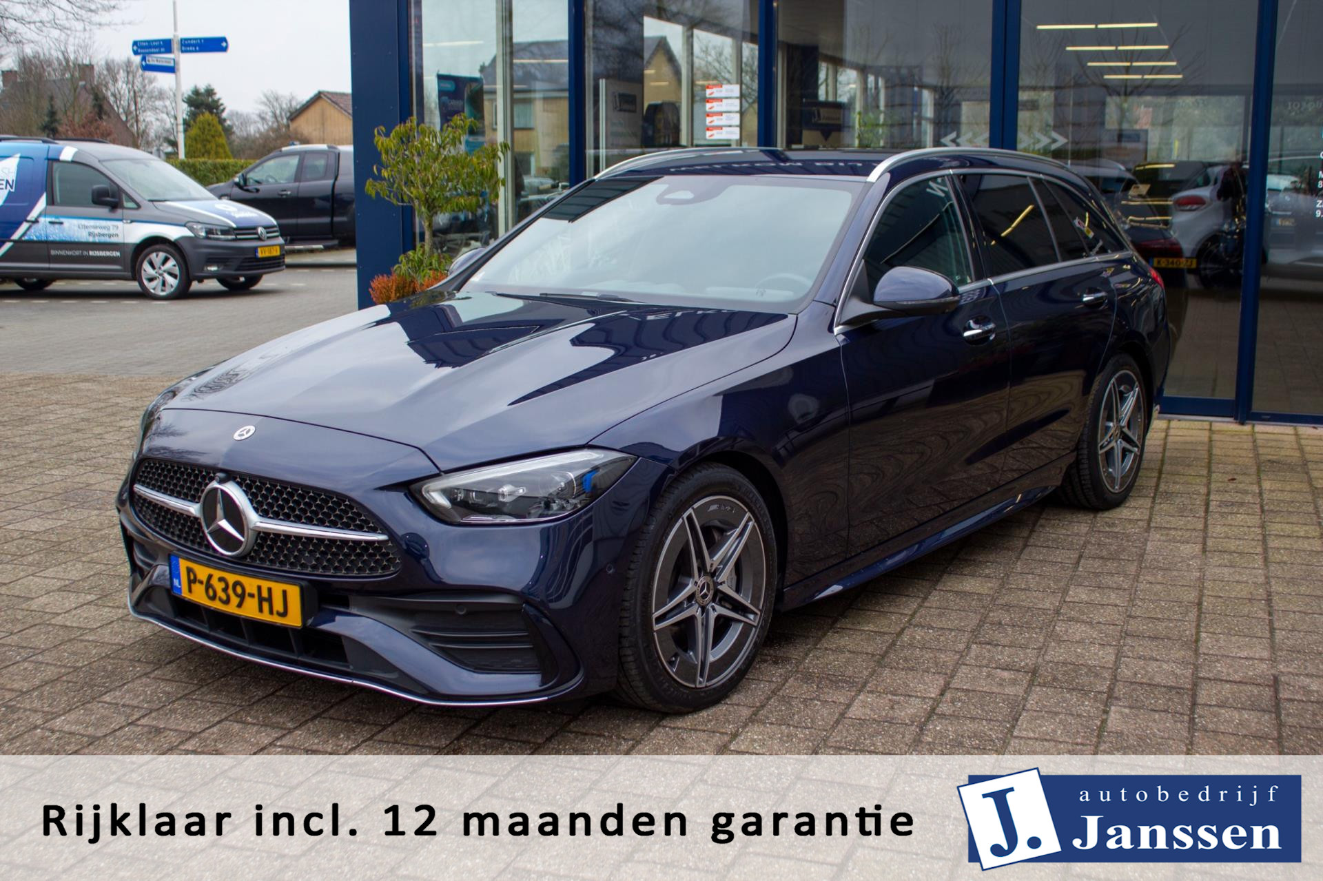 Mercedes-Benz C-klasse Estate 180 AMG Line | Prijs incl. 12 mnd garantie| Navi LMV PDC Stoelverwarming Carplay Bluetooth