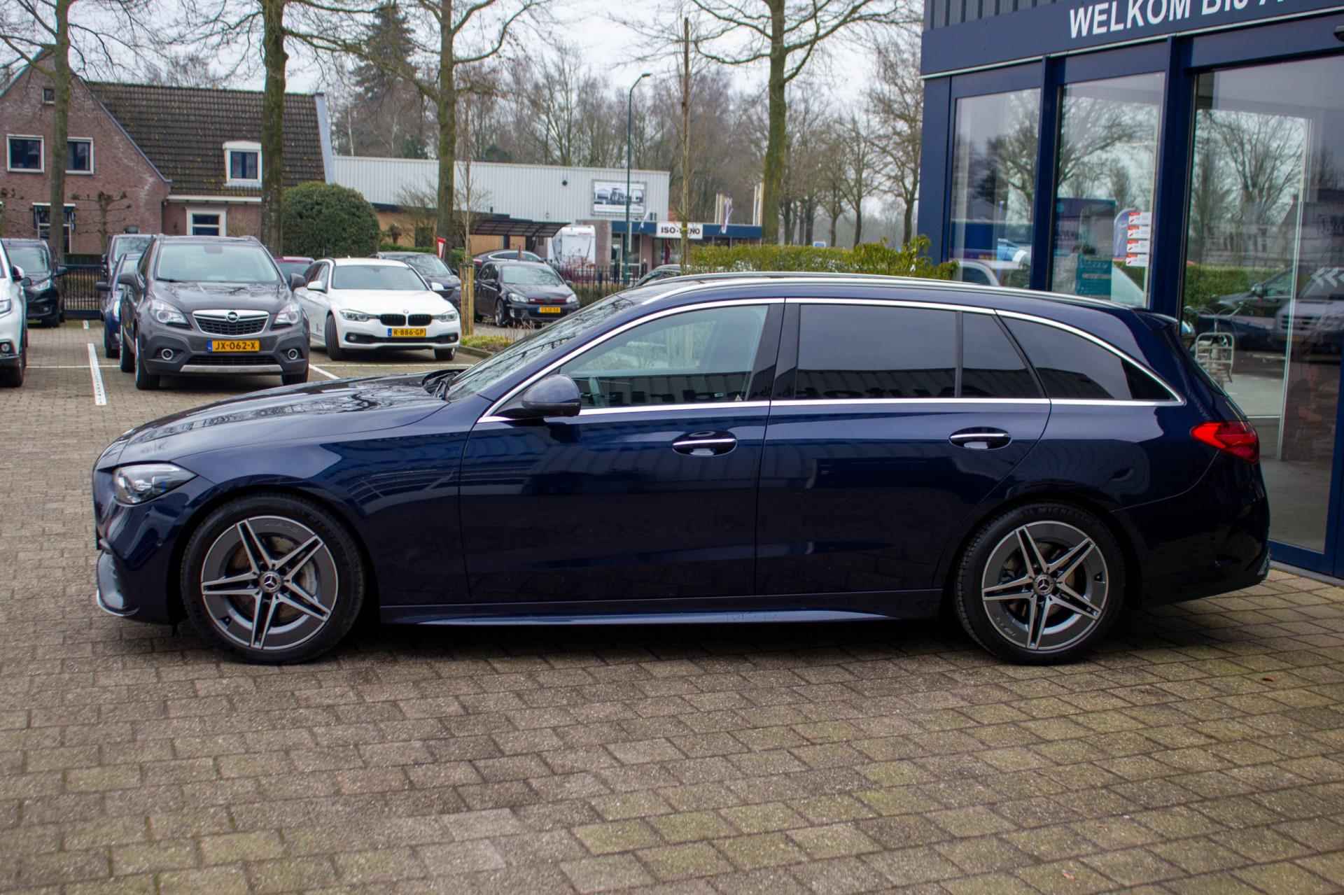 Mercedes-Benz C-klasse Estate 180 AMG Line | Prijs incl. 12 mnd garantie| Navi LMV PDC Stoelverwarming Carplay Bluetooth - 6/56