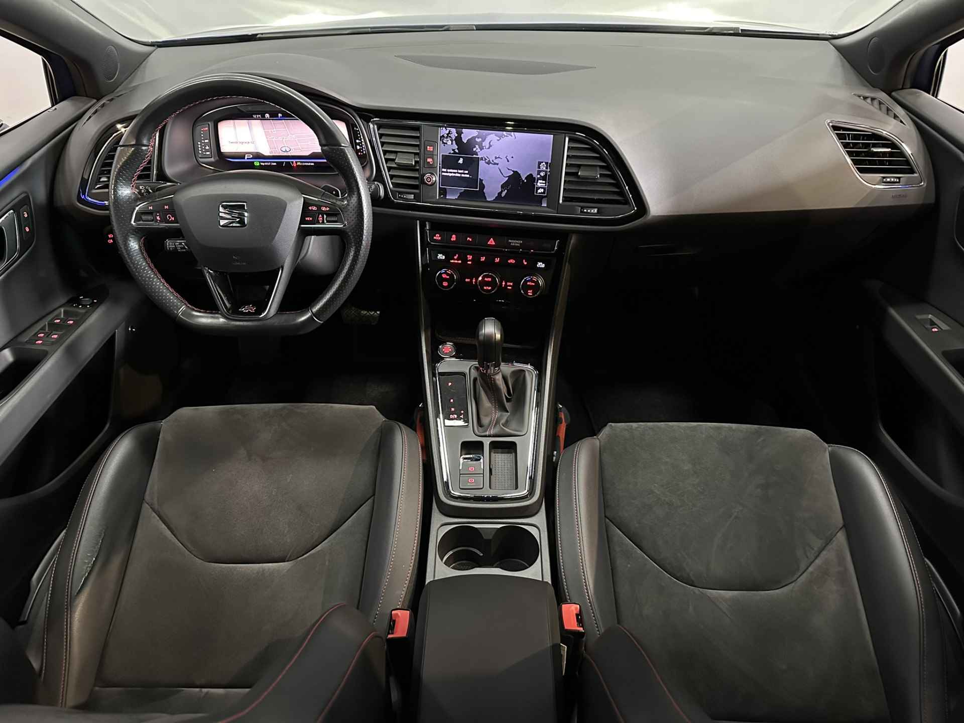 SEAT León ST 1.5 TSI FR Ultimate Edition Black Airco ECC | LED | Virtual | Beats | Panorama | Camera | Adaptive cruise | Apple Carplay Android Auto | Trekhaak | Isofix | NAP | - 35/46