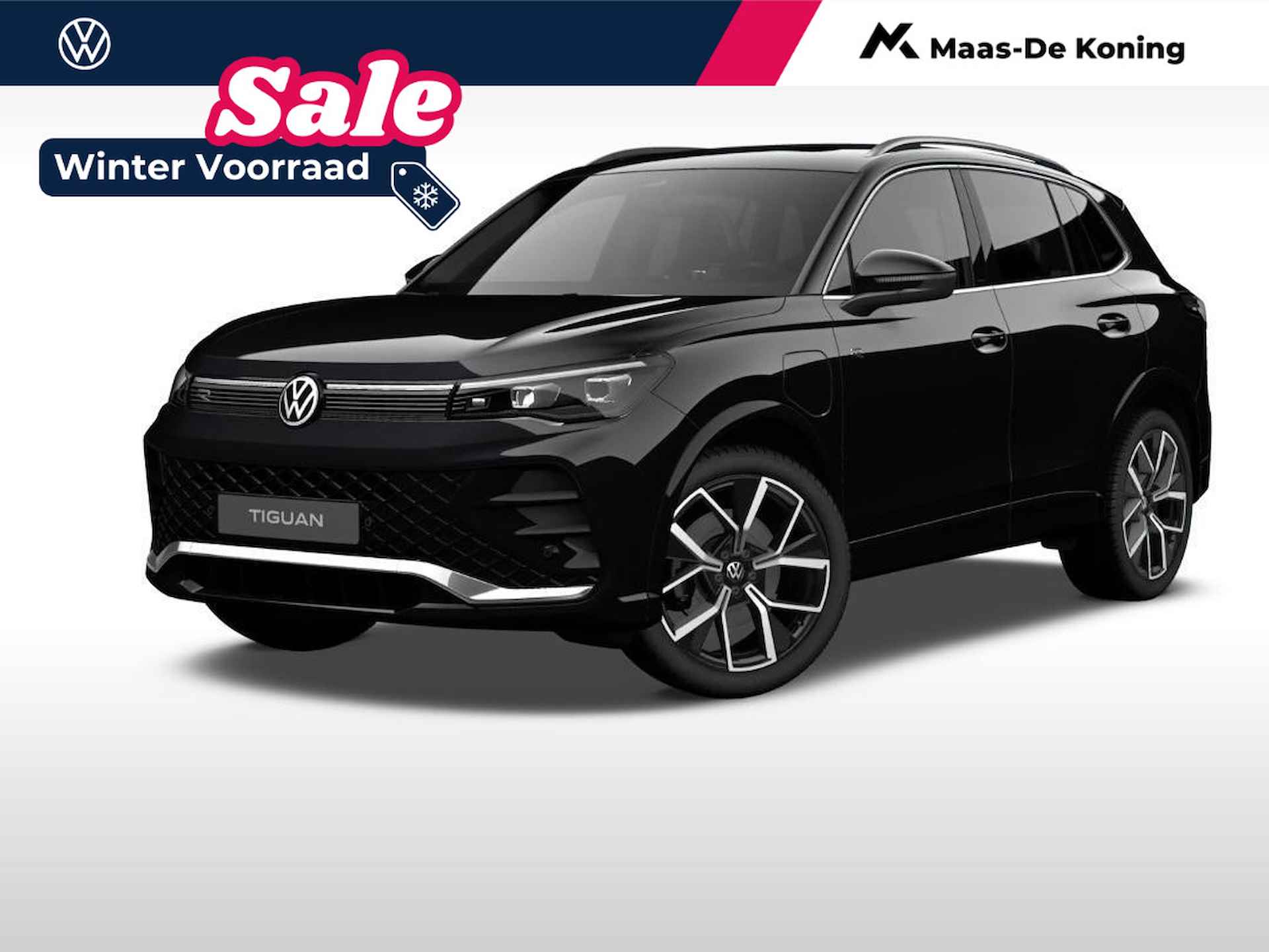 Volkswagen Tiguan R-Line Edition 1.5 eHybrid 204 pk 6 versn. DSG · Comfort pakket · Trekhaak incl. aanhangermanoeuvreerhulp (trailer assist) · Incl. inruilvoordeel · - 1/7