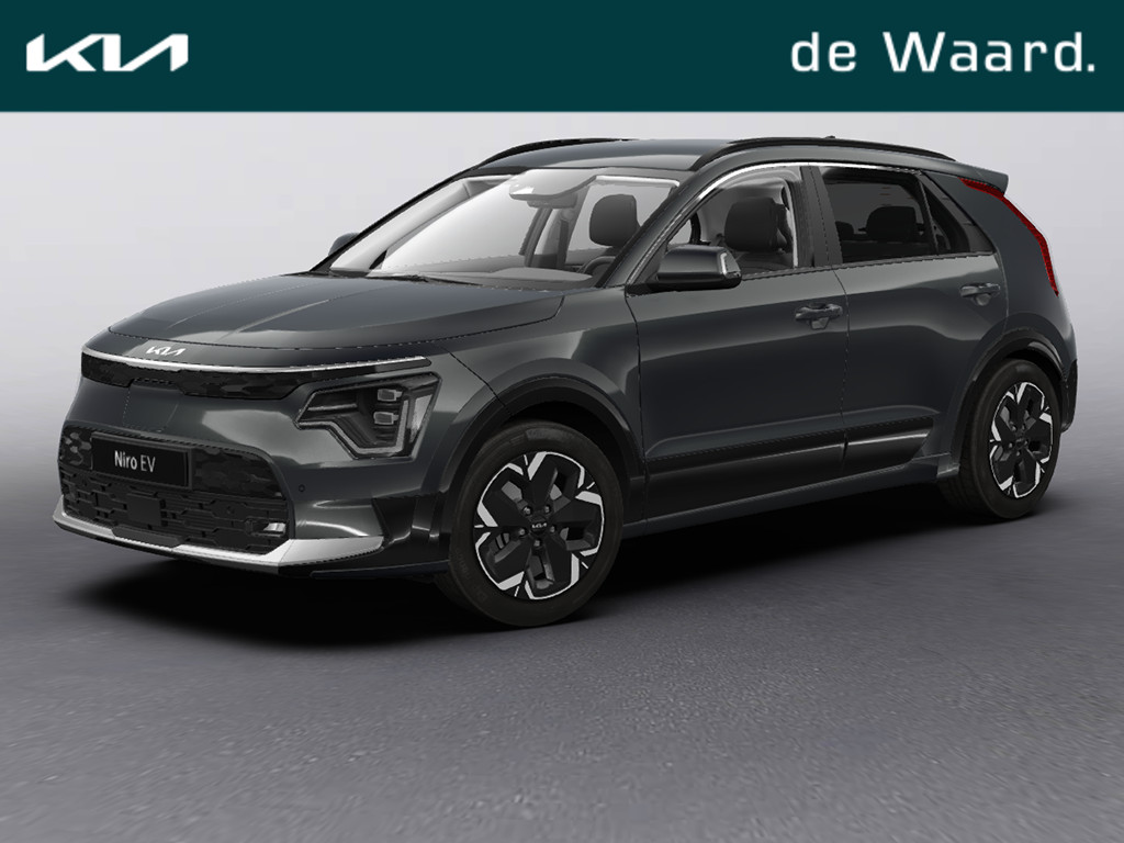 Kia Niro EV Air 64.8 kWh | incl. €2.000,- inruilvoordeel & €1.695,- korting | Bekleding lederlook | Stoel- en stuurverwarming | Privacy glass |