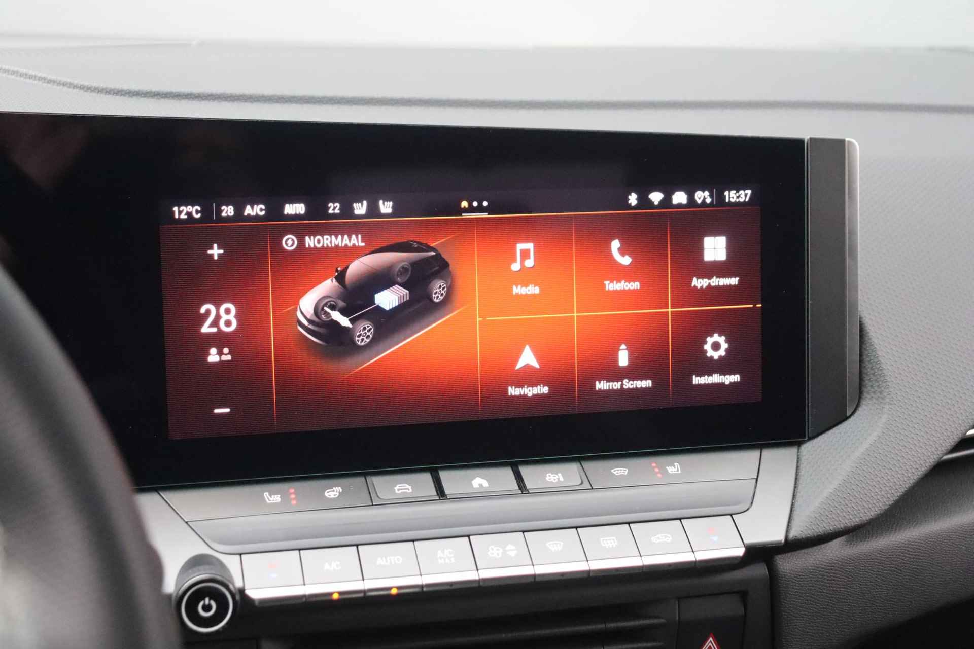 Opel Astra Electric 54 kWh Ultimate / Schuifdak / Navi / HUD / Alcantara / LED - 12/52