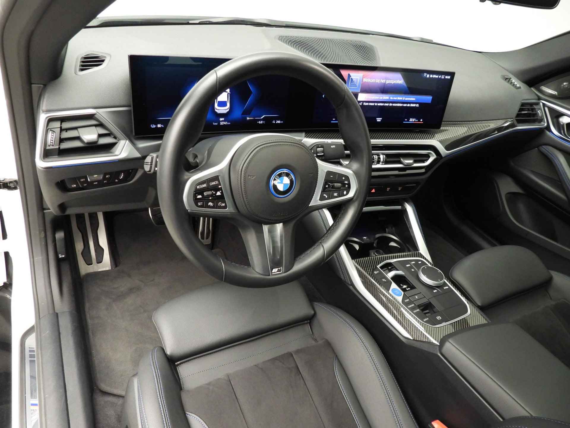 BMW i4 Gran Coupe eDrive40 | M-Sportpakket | LED | Navigatie | Schuifdak | Elektr. zetels | DAB | Harman-kardon sound | Alu 19 inch - 7/48