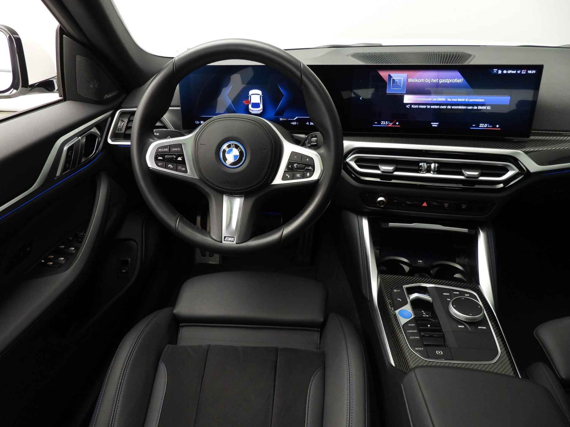 BMW i4 Gran Coupe eDrive40 | M-Sportpakket | LED | Navigatie | Schuifdak | Elektr. zetels | DAB | Harman-kardon sound | Alu 19 inch - 11/48