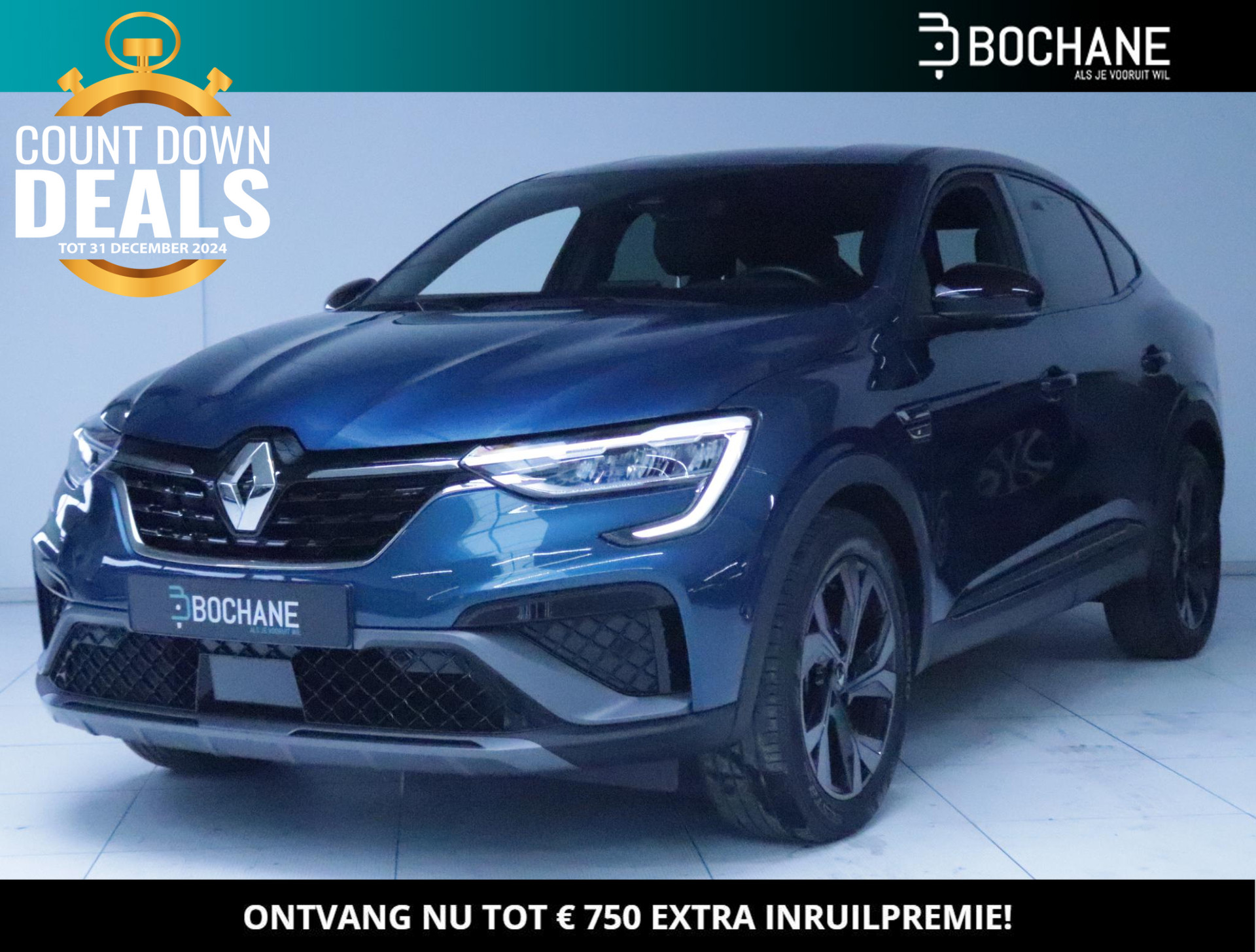 Renault Arkana 1.6 E-Tech Hybrid 145 R.S. Line Leder/Clima/Camera