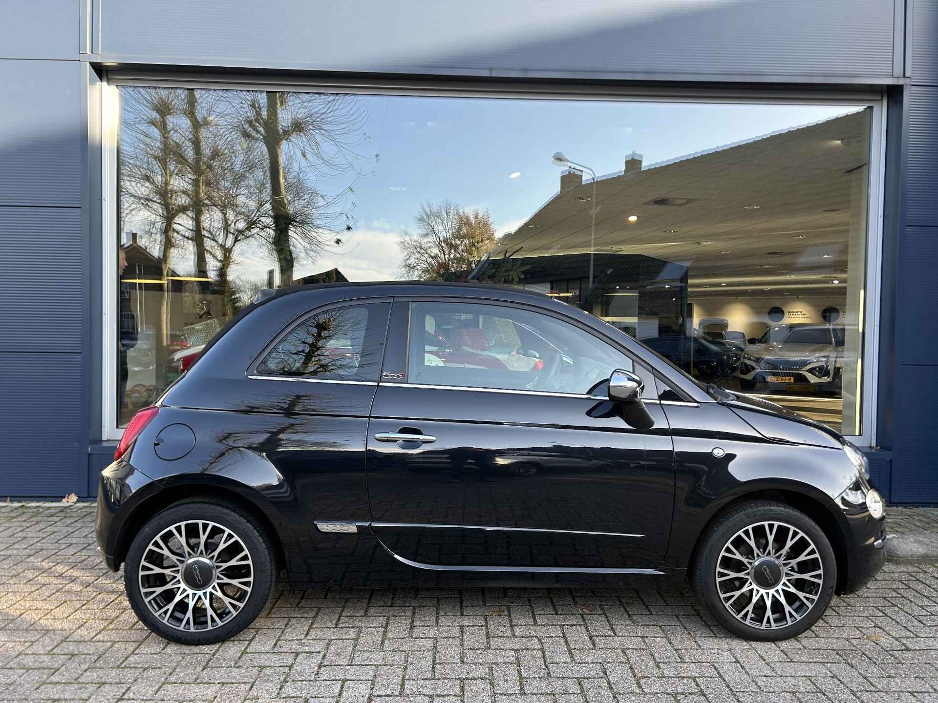 Fiat 500 C 1.0 Hybrid Star | Sportstoelen | Cabrio | Navigatie | DAB | Climate Control | Airco | Apple Carplay | PDC | Cruise Control | Bluetooth - 16/53