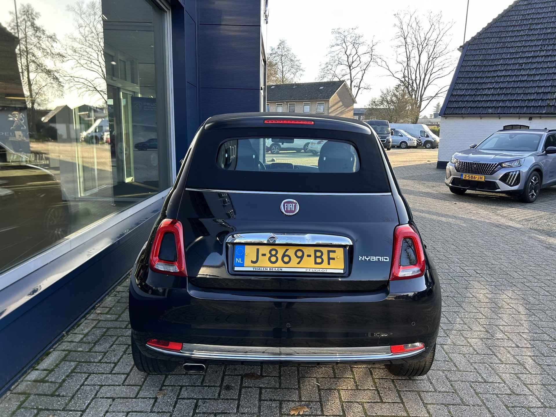 Fiat 500 C 1.0 Hybrid Star | Sportstoelen | Cabrio | Navigatie | DAB | Climate Control | Airco | Apple Carplay | PDC | Cruise Control | Bluetooth - 17/53