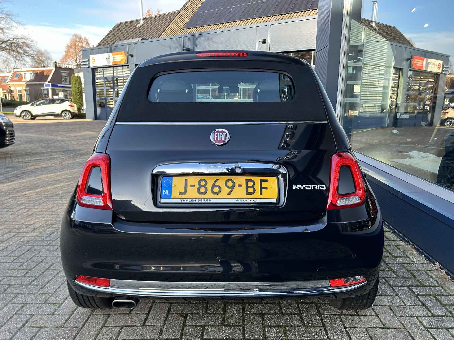 Fiat 500 C 1.0 Hybrid Star | Sportstoelen | Cabrio | Navigatie | DAB | Climate Control | Airco | Apple Carplay | PDC | Cruise Control | Bluetooth - 21/53