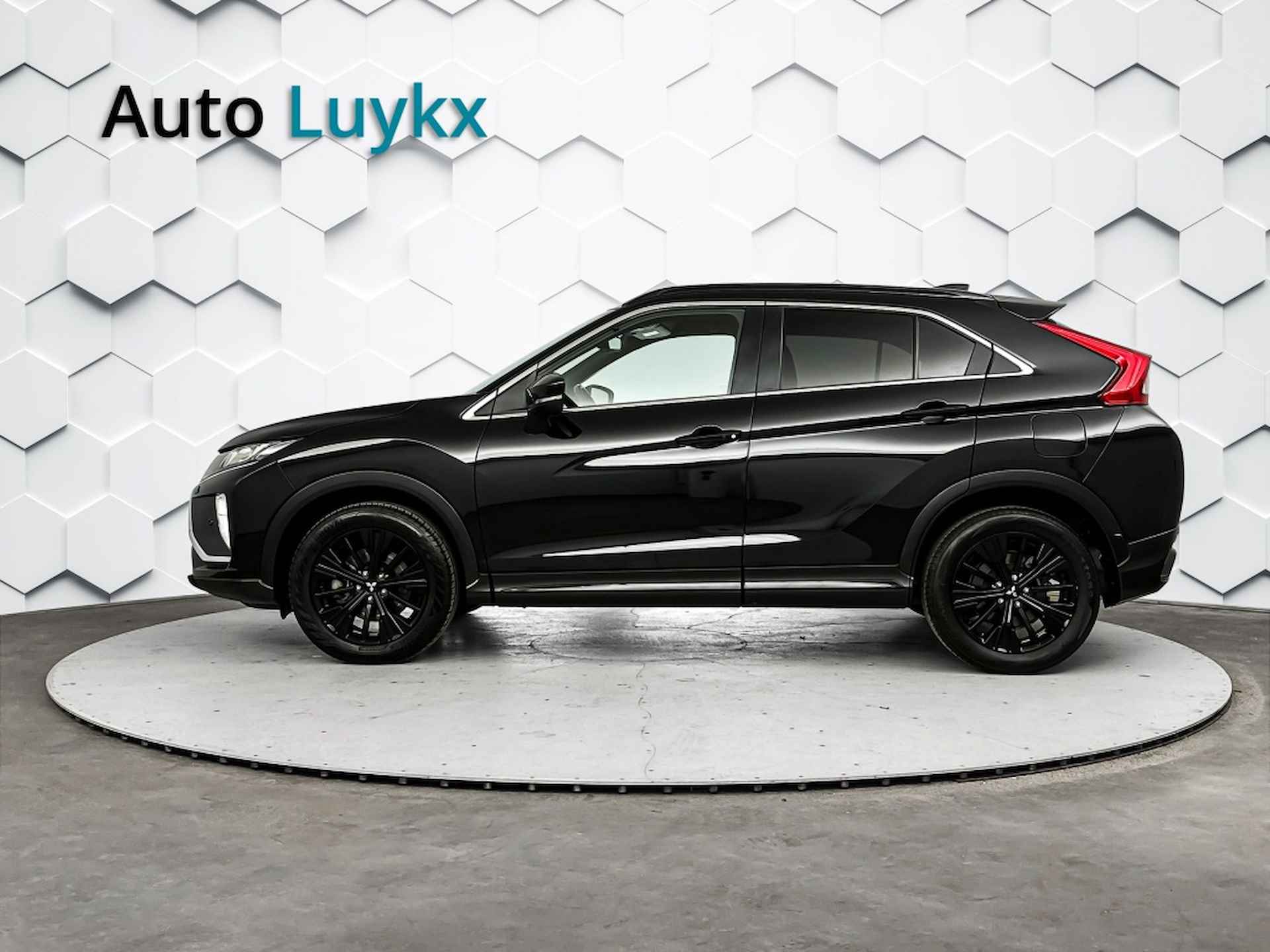 Mitsubishi Eclipse Cross 1.5 DI-T Black Edition | 18'' Zwarte L.M. Velgen | Lederen Bekleding | Parkeercamera - 2/39