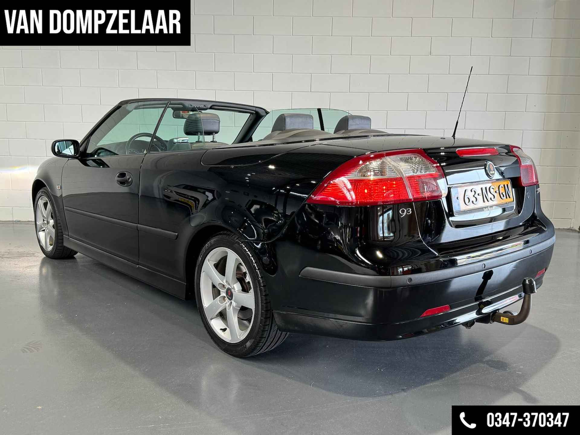 Saab 9-3 Cabrio 2.0t Vector / NL Auto / leder / trekh. / - 6/28