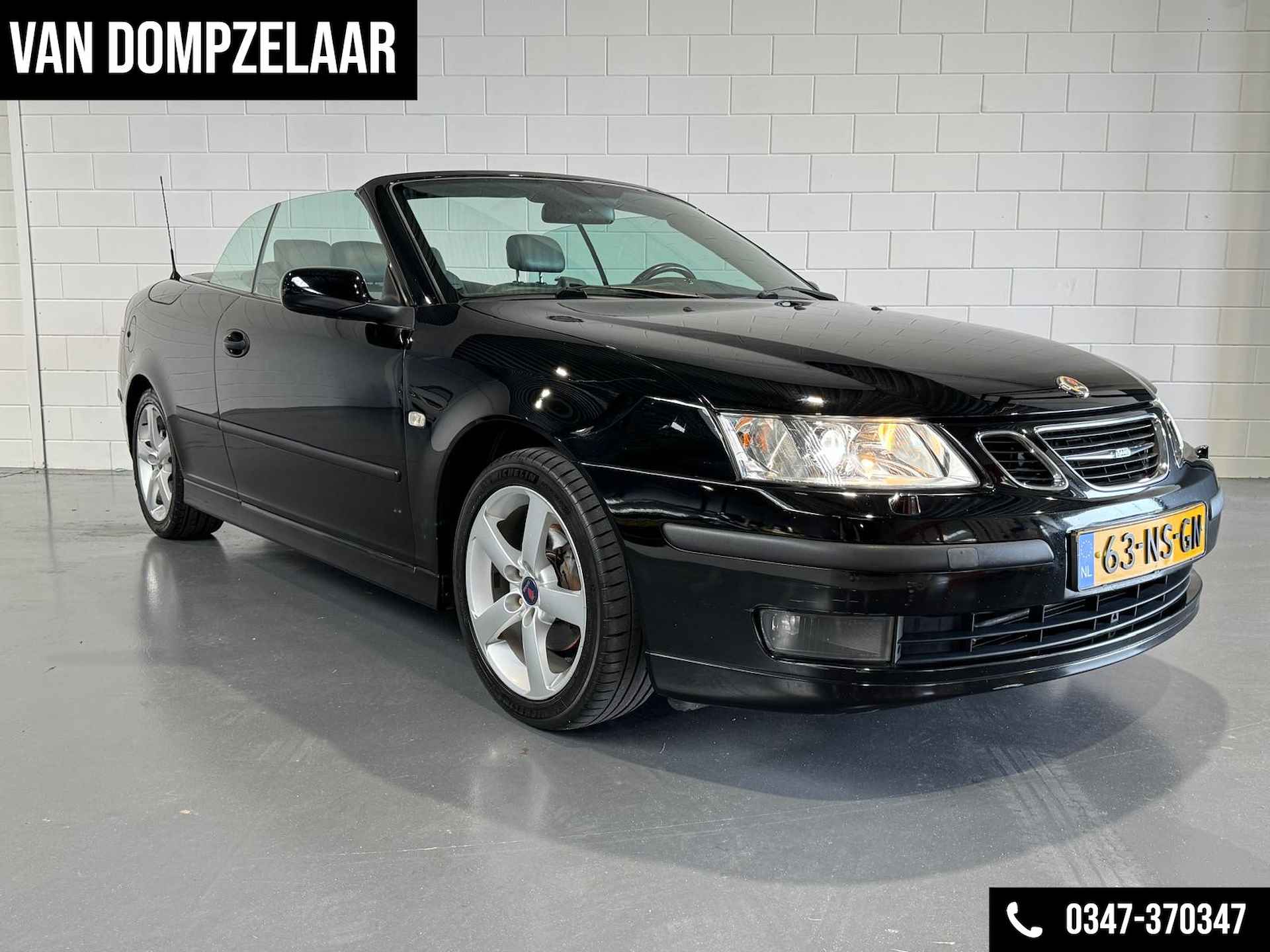 Saab 9-3 Cabrio 2.0t Vector / NL Auto / leder / trekh. / - 9/28