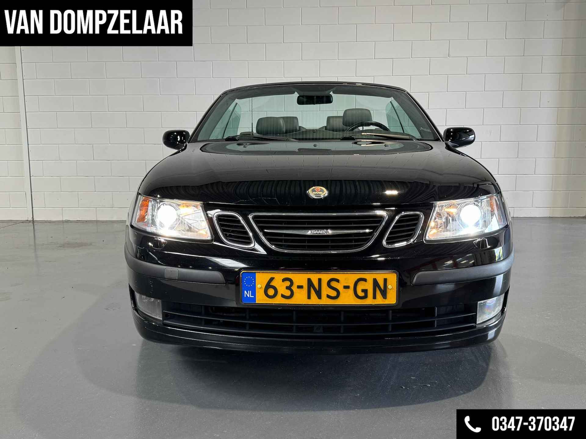 Saab 9-3 Cabrio 2.0t Vector / NL Auto / leder / trekh. / - 10/28