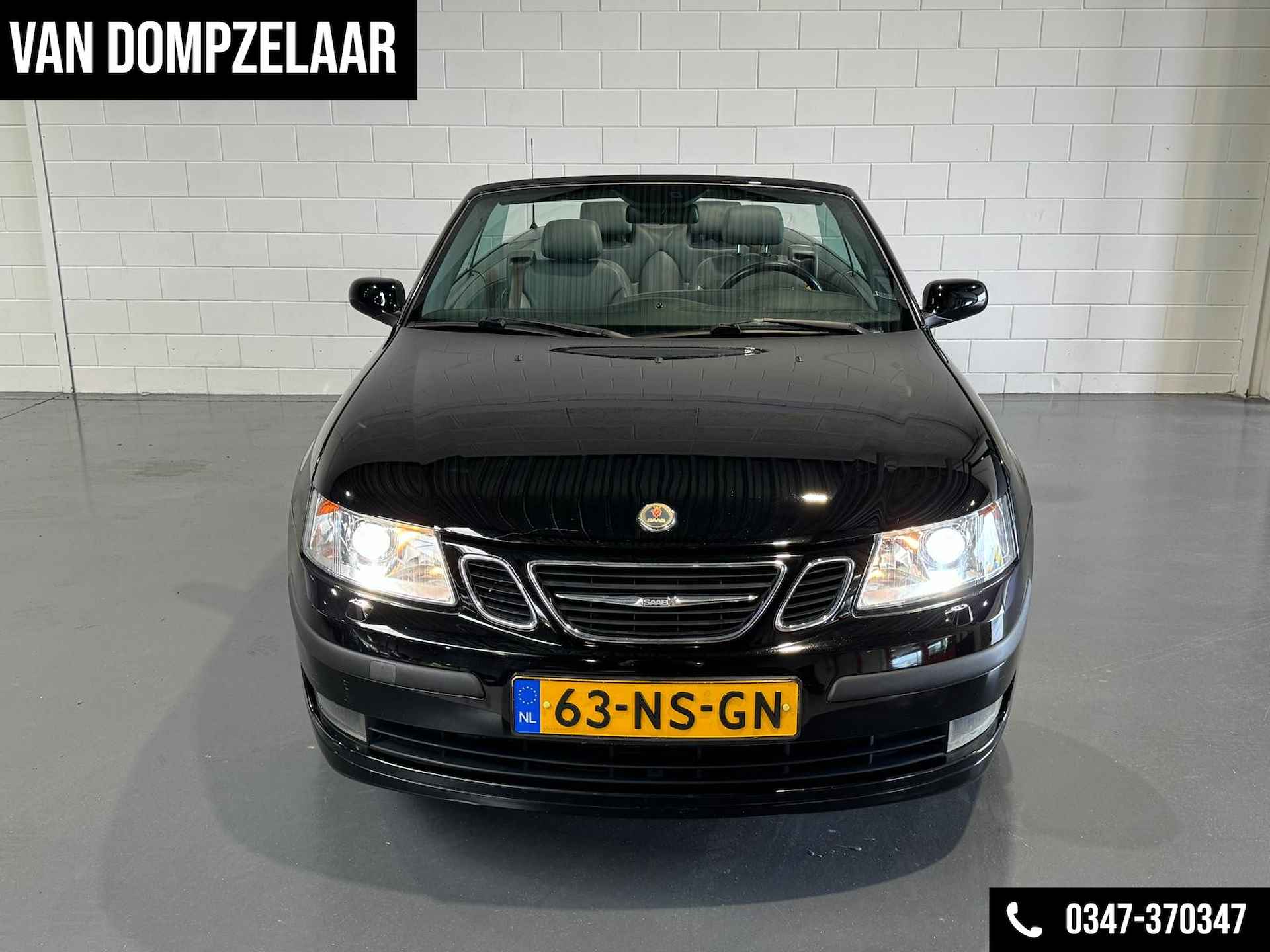 Saab 9-3 Cabrio 2.0t Vector / NL Auto / leder / trekh. / - 11/28