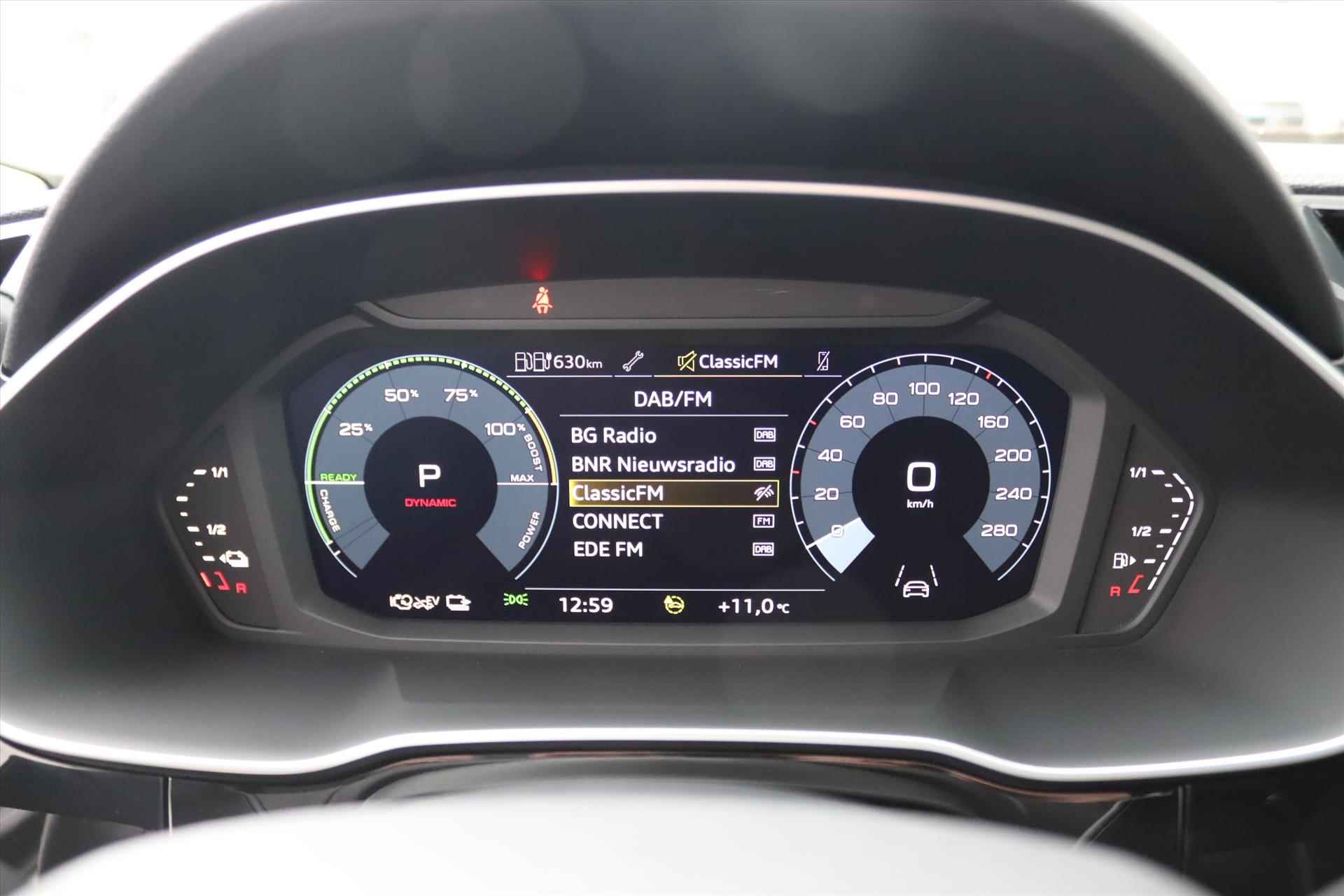 Audi Q3 45TFSIe 245PK PHEV AUTOMAAT BUSINESS E.D Navi Carplay | Adapt.Cruise | Virtual Cockpit | Verwarmde Sportstoelen | 20 Inch Lm | Electr.Klep | - 32/60
