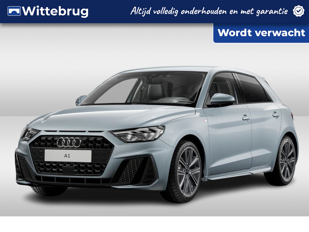 Audi A1 Sportback 30 TFSI 116pk s-tronic S Line exterieur | Optiek zwart | Privacy glass | Sportstoelen | Stoelverwarming | LED koplampen | Comfortsleutel