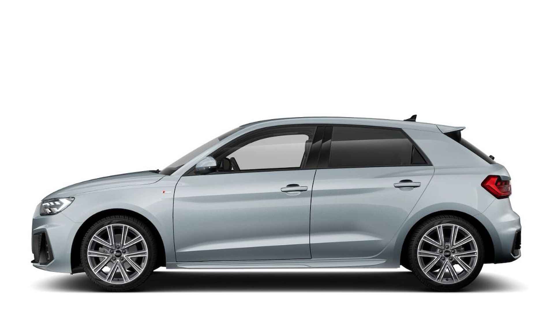 Audi A1 Sportback 30 TFSI 116pk s-tronic S Line exterieur | Optiek zwart | Privacy glass | Sportstoelen | Stoelverwarming | LED koplampen | Comfortsleutel - 3/7