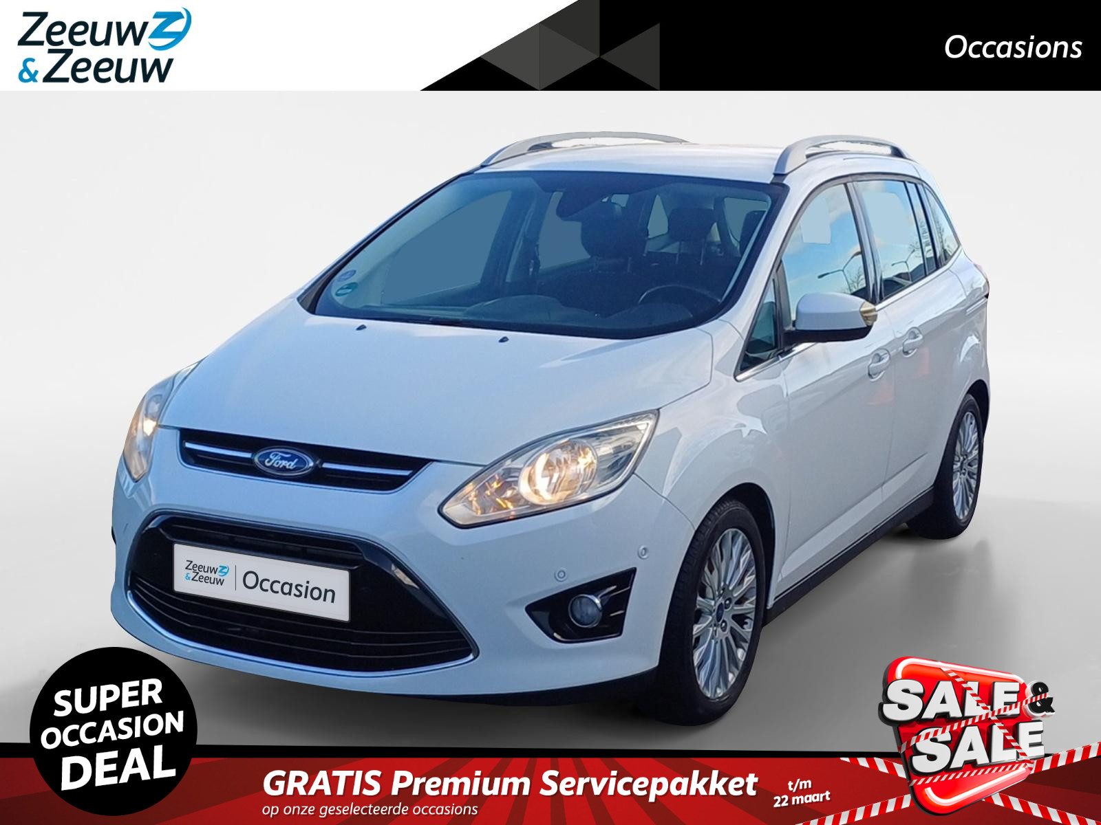 Ford Grand C-Max 1.0 Lease Titanium Auto is gerserveerd | Achteruitrijcamera | Voorruitverwarming | Bluetooth | Navigatie | 12 maanden garantie! |