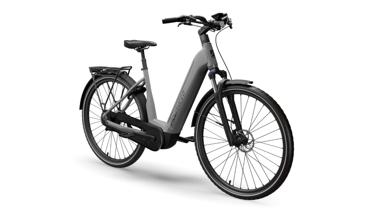 Advanced Ebike Das Original TOUR Pro Wave Perf. 75 / 500 Wh / Intuvia 100 Stone Grey Glossy 50cm 2024