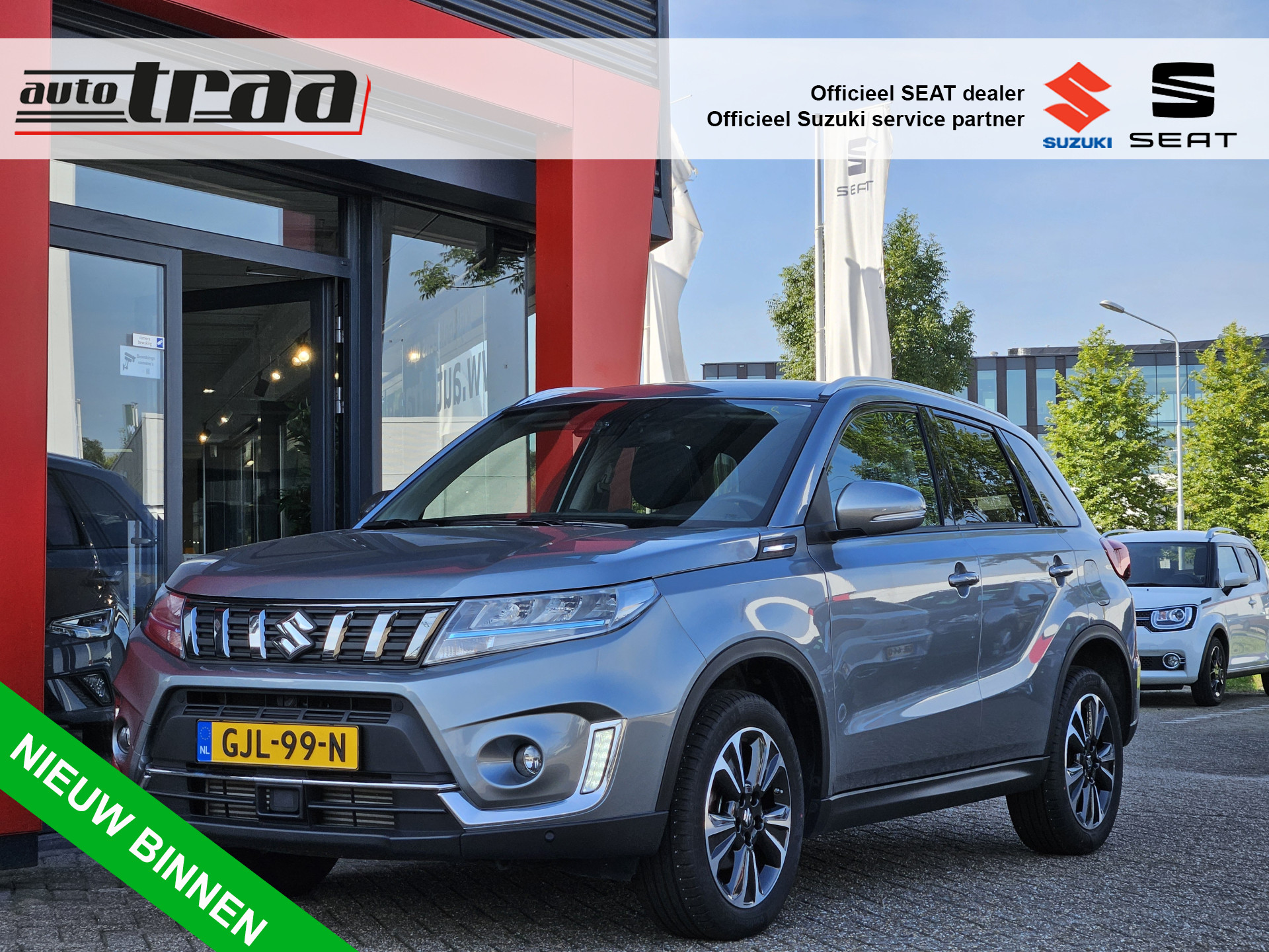 Suzuki Vitara 1.4 Boosterjet Style Smart Hybrid / Elektrisch glazen panorama-dak /