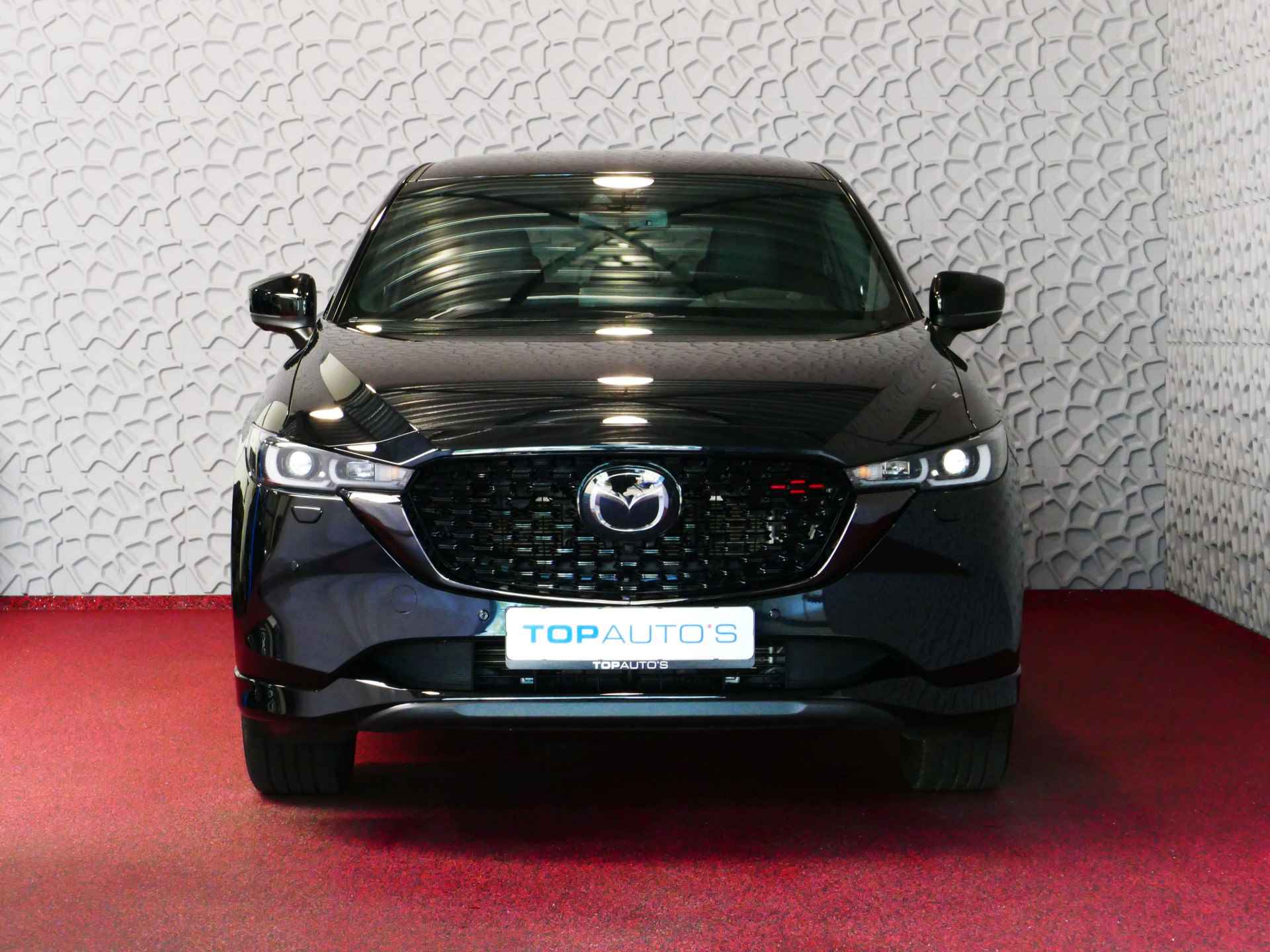 Mazda CX-5 E-SKYACTIV LUXURY 2.0 165 PK LEER BOSE ELEK.KLEP HEADUP 360.CAMERA 19''LMV FULL LED CARPLAY NAVI STOEL/STUUR VERW. STOELKOELING  05/2024 - 5/69